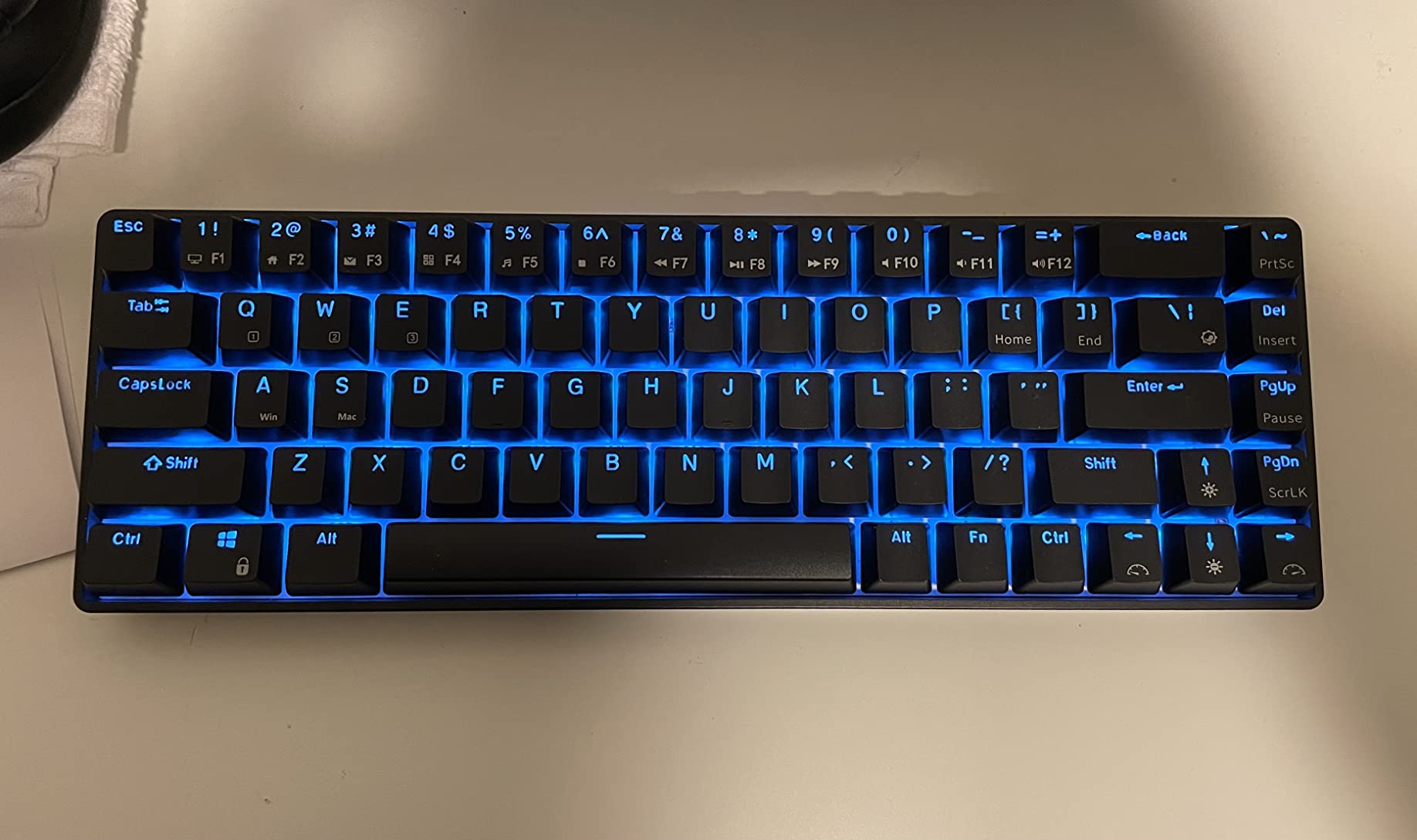 RK ROYAL KLUDGE RK68 Wireless Hot Swappable 65% Mechanical Keyboard Gaming customer photo 1