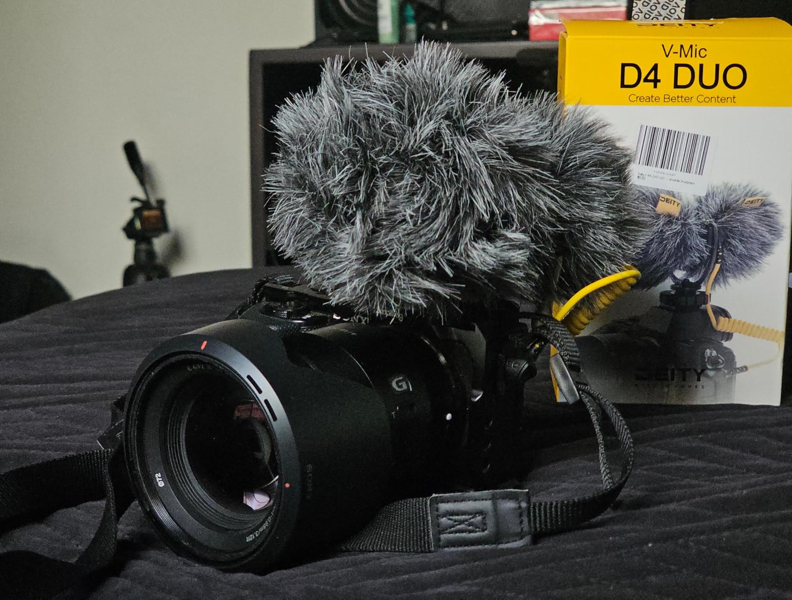 Deity V-Mic D4 Duo Dual Capsule Cardioid Microphone Camera-Mount Shotgun Mic, Dual Mono/Stereo Recording Plug and Play with Rycote Shockmount for DSLR Camcorder Smartphone customer photo 1