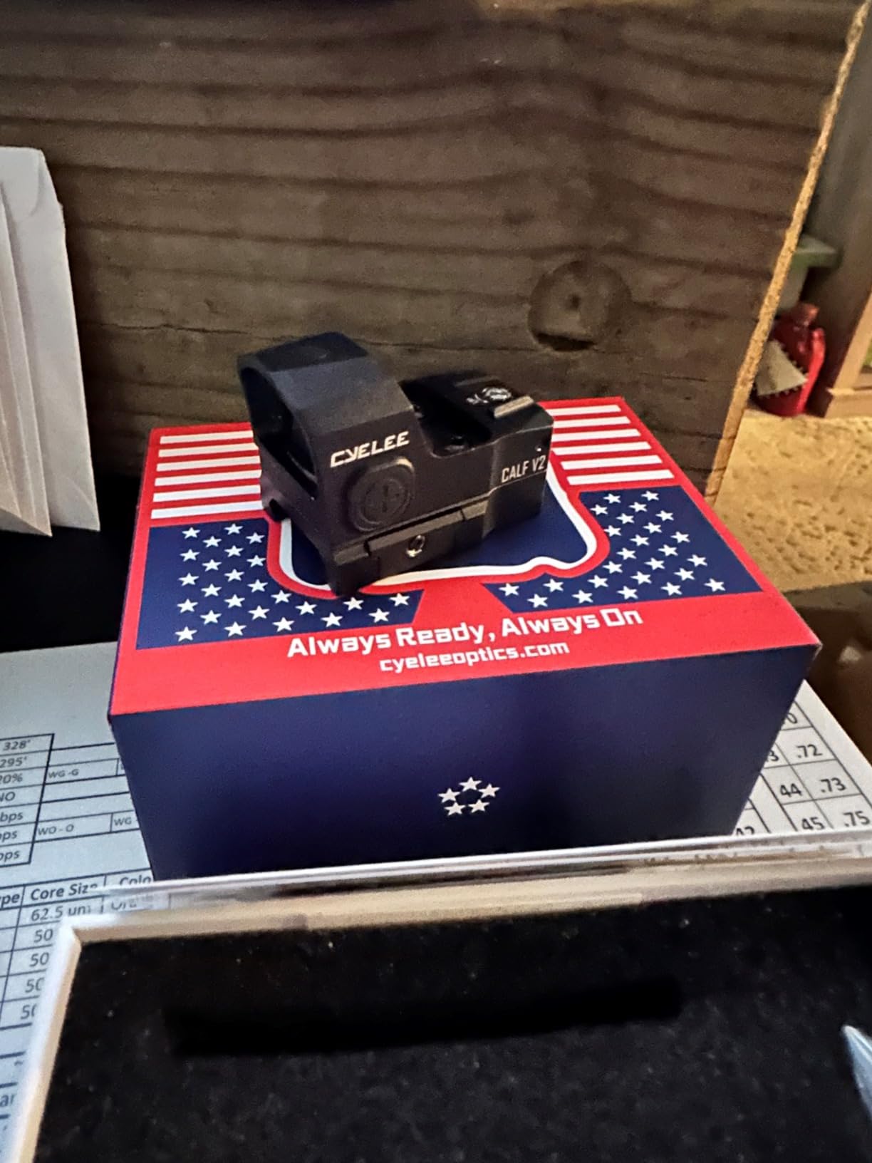Cyelee Shake Awake Micro Red Dot Sight for Pistols, 3 MOA Reflex Sight, Fits Doctor Cuts(Calf V2) customer photo 2