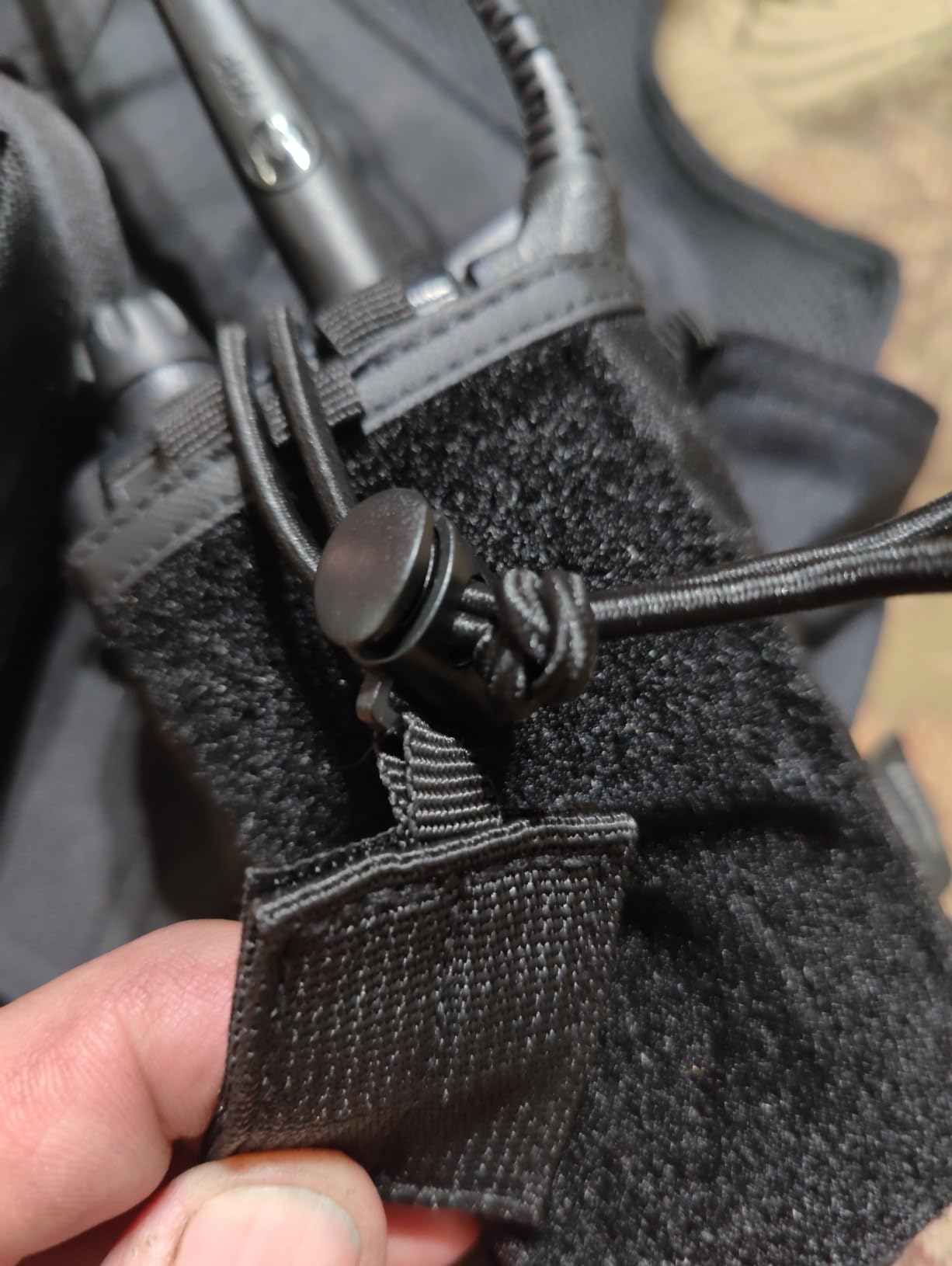 Tactical Molle Radio Holster Holder Case Military Heavy Duty Pouch Bag for Two Ways Walkie Talkies Adjustable Storage with 1 Pack Patch customer photo 1