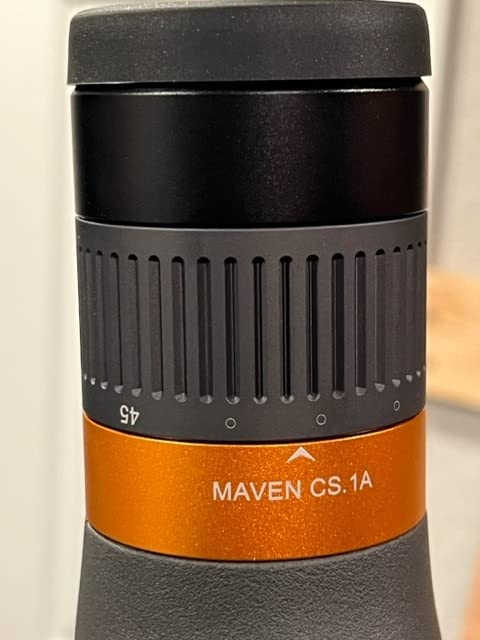 Maven CS.1 Spotting Scope – 15-45x65mm Spotter with ED Glass, HD Field of View, Waterproof & Fogproof, Lightweight Spotting Scope for Hunting, Bird Watching & Target Shooting (Angled) customer photo 1