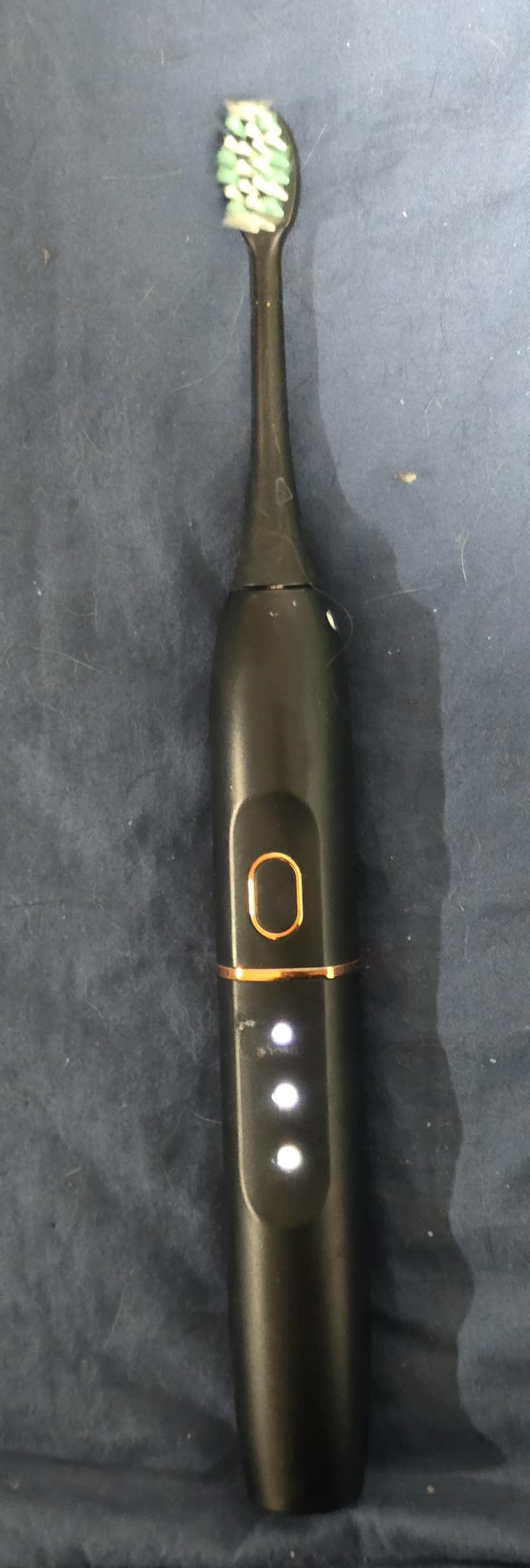 kingheroes Electric Toothbrush Set, Comes with 8 Brush Heads & Travel Case,4 Modes with 2 Minutes Built in Smart Timer, One Charge for 60 Days, 42000 VPM Motor (Black) customer photo 2