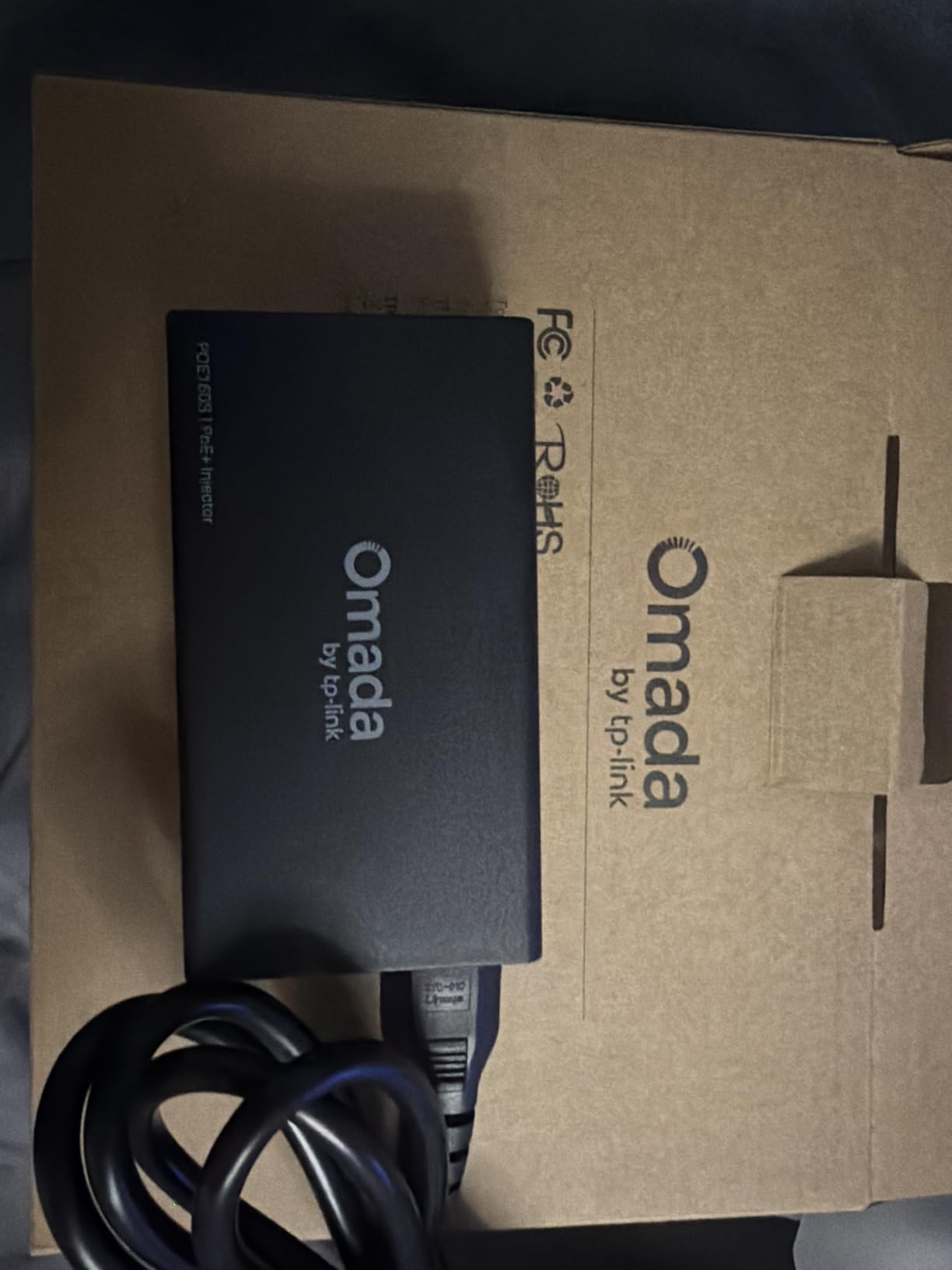 Omada PoE+ Injector, Up to 30W, Gigabit, UL Certified(POE160S) customer photo 2