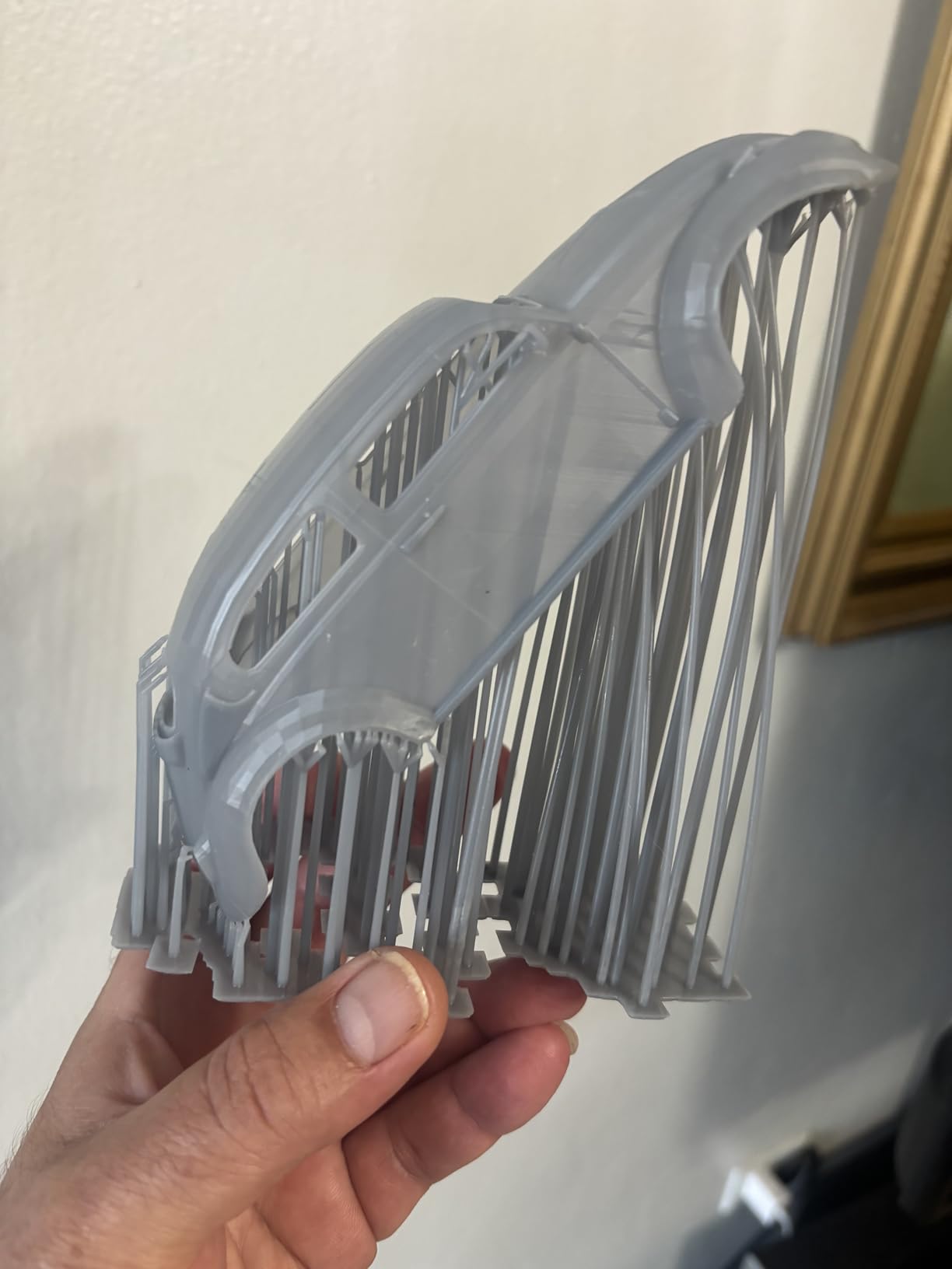 Siraya Tech Fast ABS-Like 3D Printer Resin, Non-Brittle, Navy Grey, 1kg customer photo 2