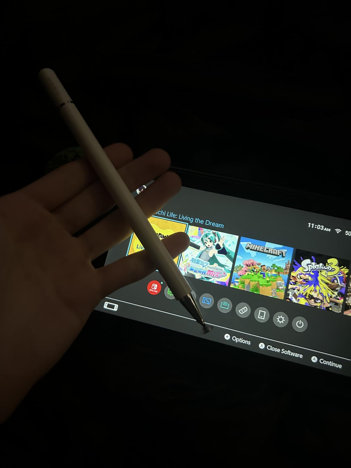 Pen for Tablet, Capacitive Disc Tip Stylus Pencil & Magnetic Cap Compatible with All Touch Screens, Pens for Apple iPad pro/5/6/7/8th/iPhone, Samsung Galaxy Tab A7/S7, Chromebook, Touch Pad (Black) customer photo 2