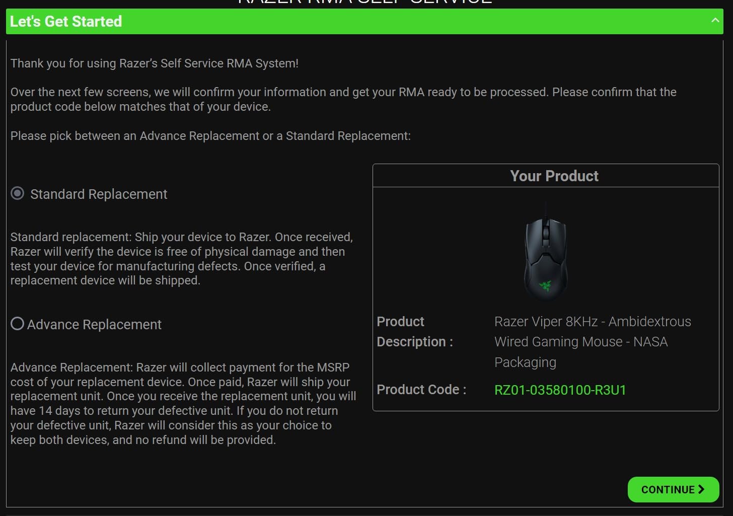 Razer Viper 8KHz Ultralight Ambidextrous Wired Gaming Mouse: Fastest Gaming Switches - 20K DPI Optical Sensor - Chroma RGB Lighting - 8 Programmable Buttons - 8000Hz HyperPolling - Classic Black customer photo 2