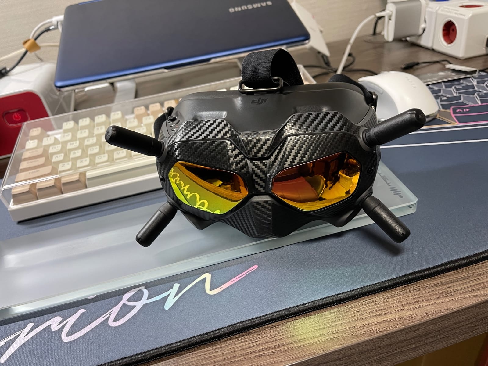 DJI FPV Goggles V2 for Drone Racing Immersive Experience, Black customer photo 2