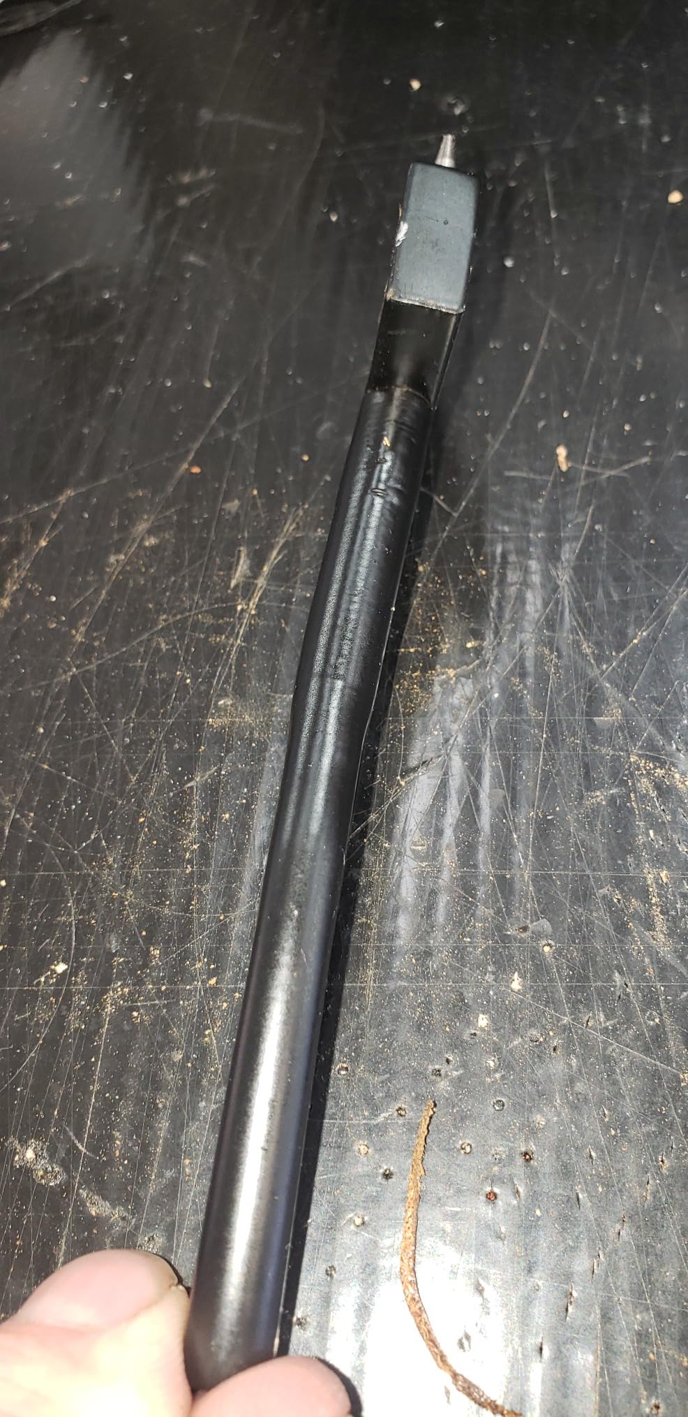 Leather Hole Punch, Black Hole Punch Tool 5mm Lacing Stitching Punch customer photo 2