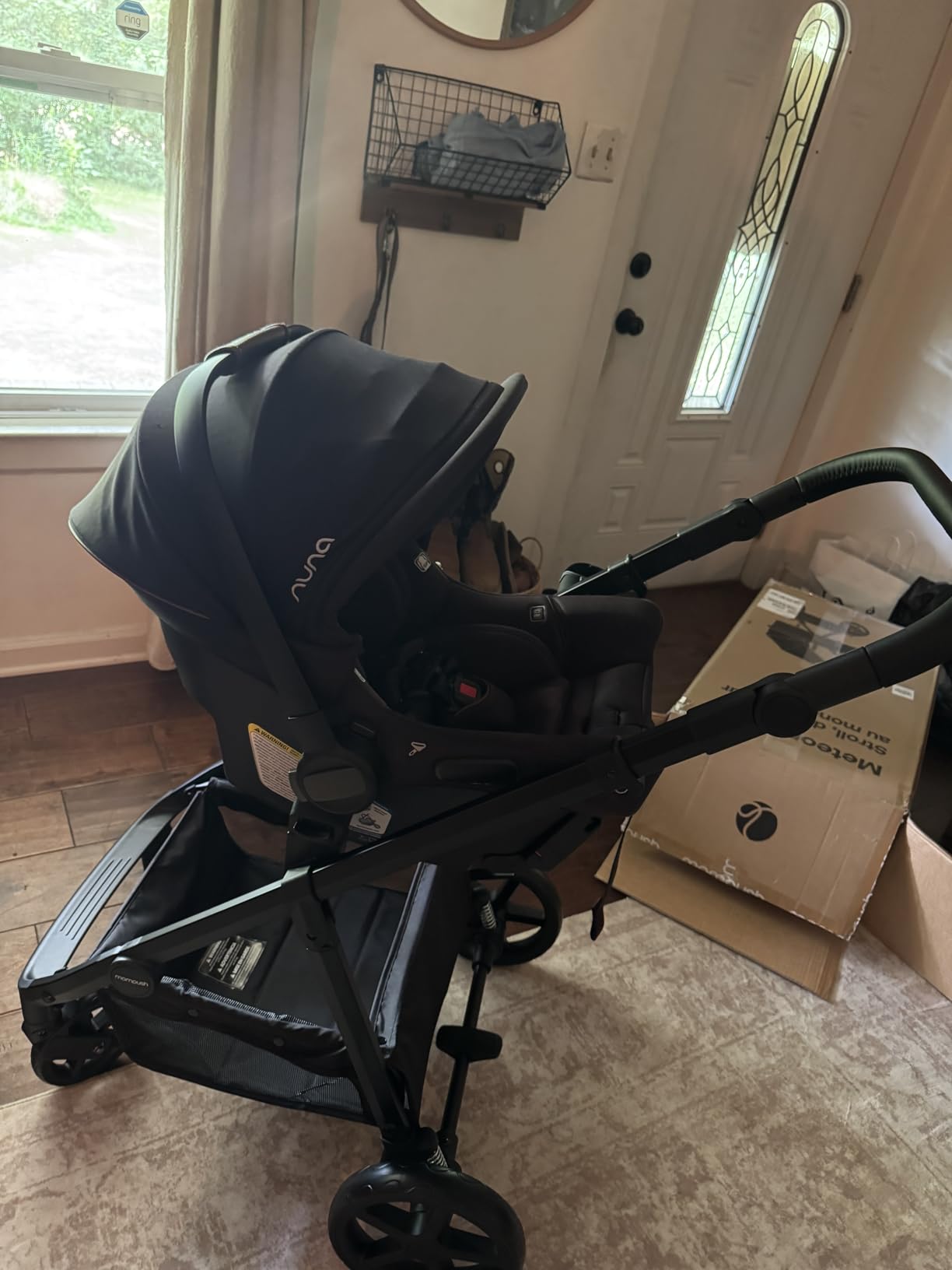 Mompush Meteor2 Baby Stroller Bassinet Stroller, Car Seat Adapter Included customer photo 2