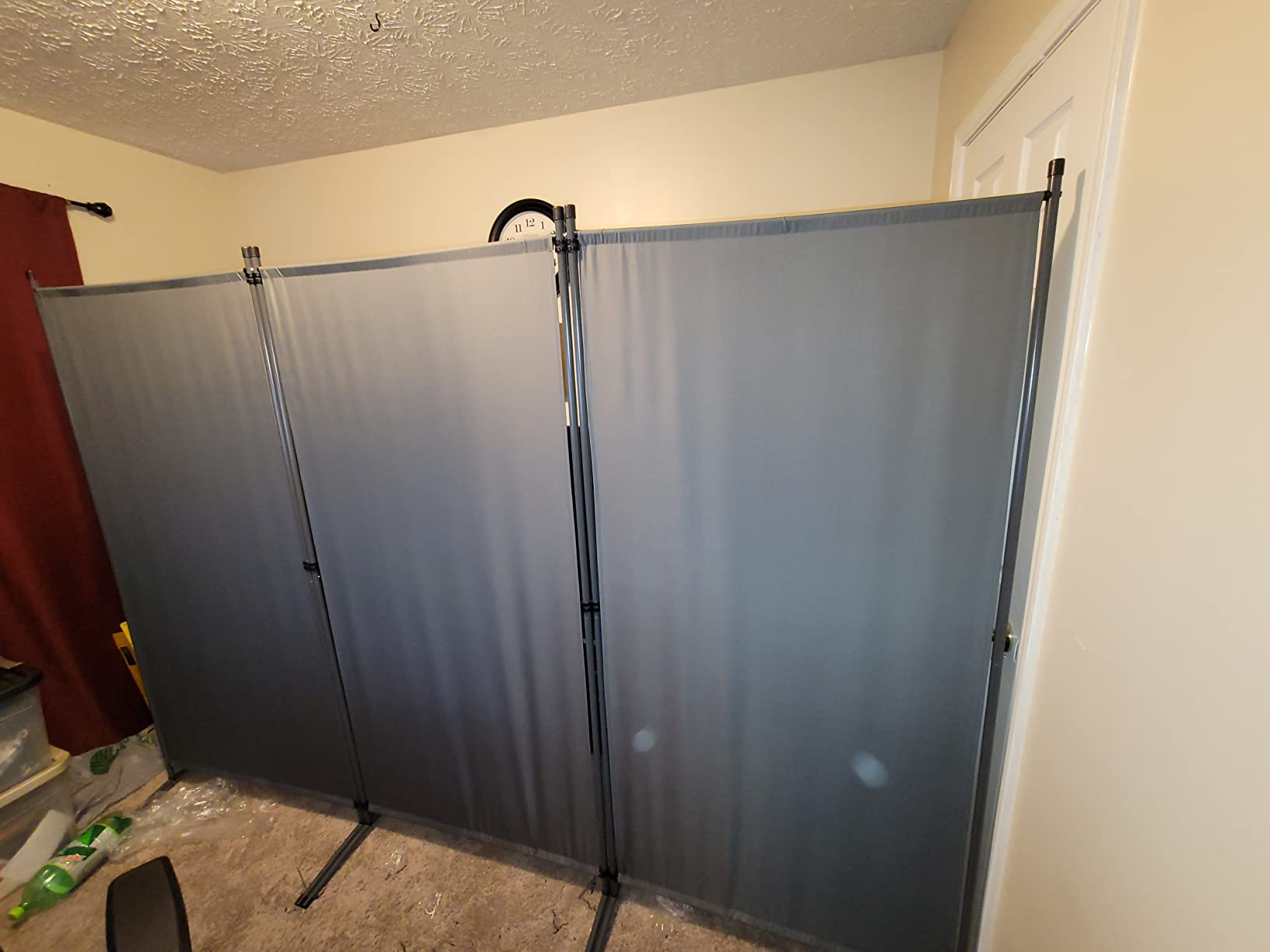 3 Panel Folding Room Divider, 102
