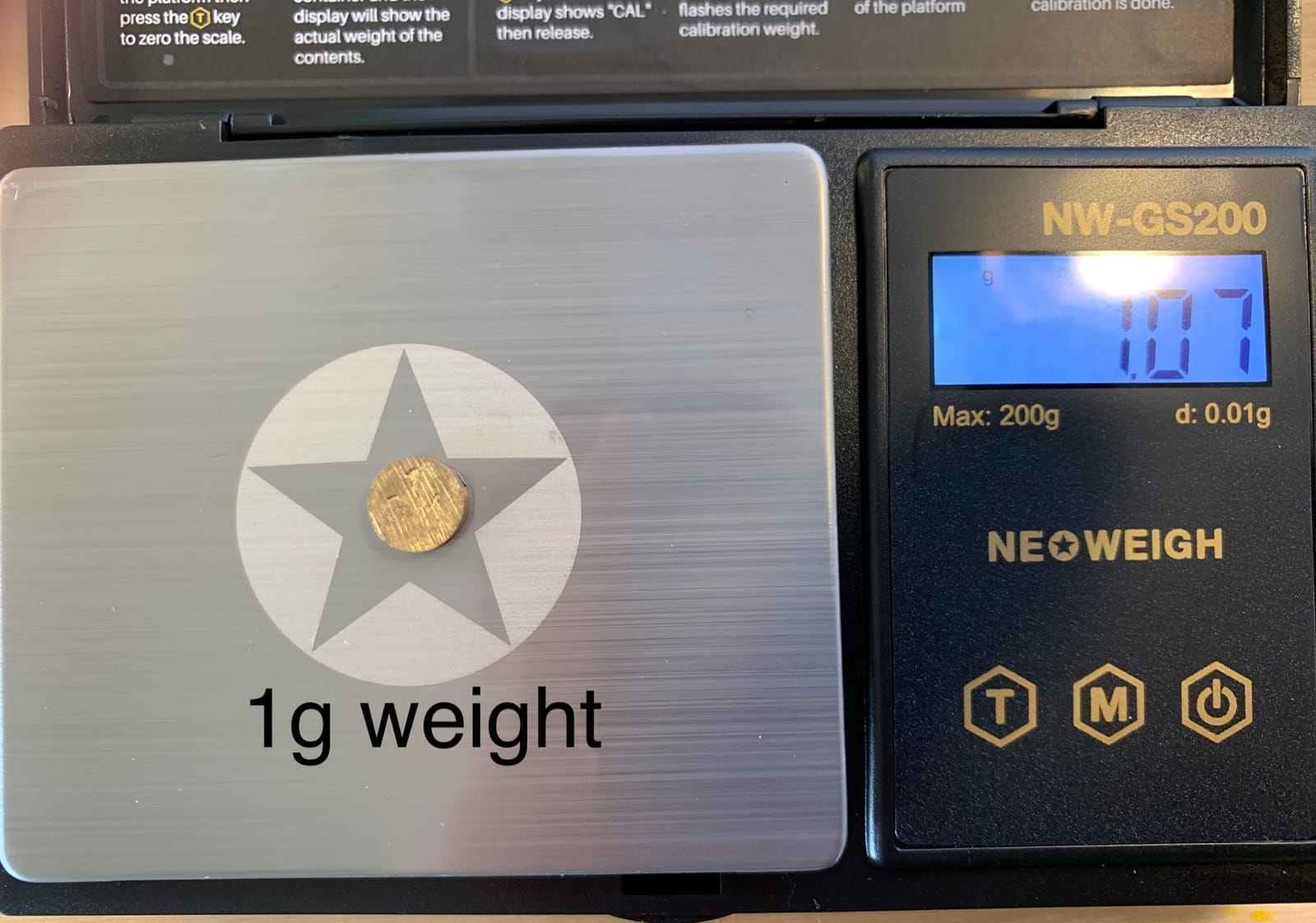 Reloading Scale, Powder Scale for Reloading, 1500 Grains x 0.1 gn customer photo 1