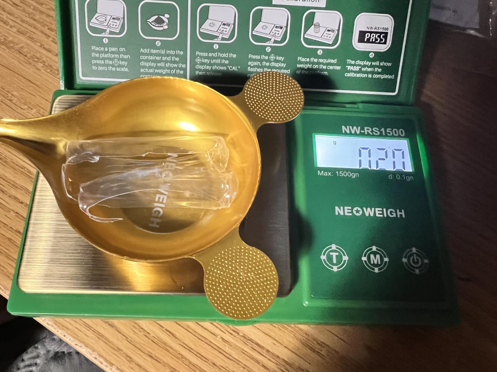Reloading Scale, Powder Scale for Reloading, 1500 Grains x 0.1 gn customer photo 2