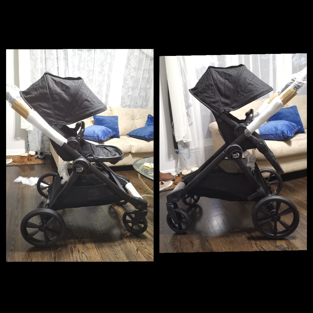 Baby Jogger City Select 2 Single-to-Double Modular Stroller Radiant Slate customer photo 2