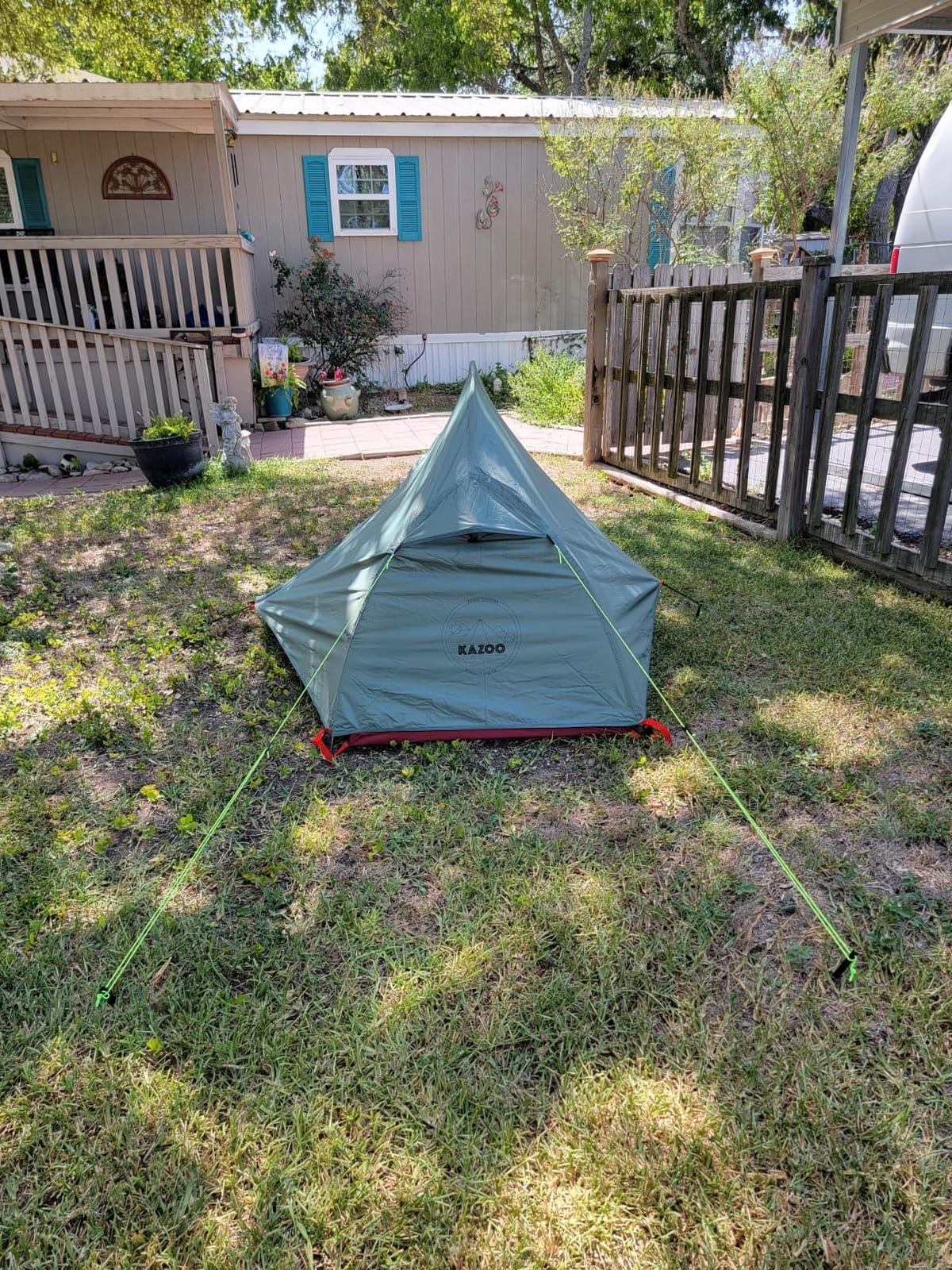KAZOO Waterproof Backpacking Tent Ultralight 1/2 Person Lightweight Camping Tents 1/2 People Hiking Tents Aluminum Frame Double Layer customer photo 2