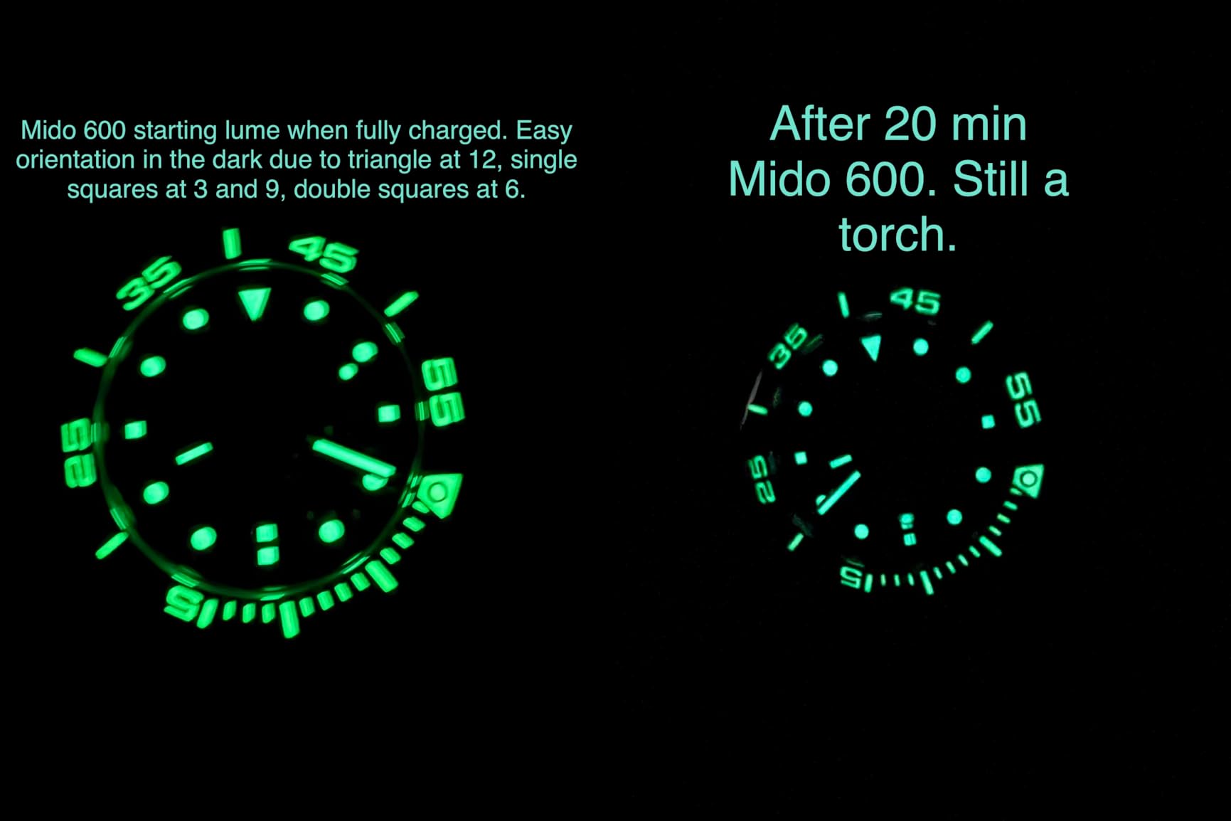 MIDO Ocean Star 600 Chronometer - Swiss Automatic Watch for Men - 43.5mm Stainless Steel Case with Rotating Ceramic Bezel - Stainless Steel Bracelet with Folding Clasp and Diving Extension customer photo 2