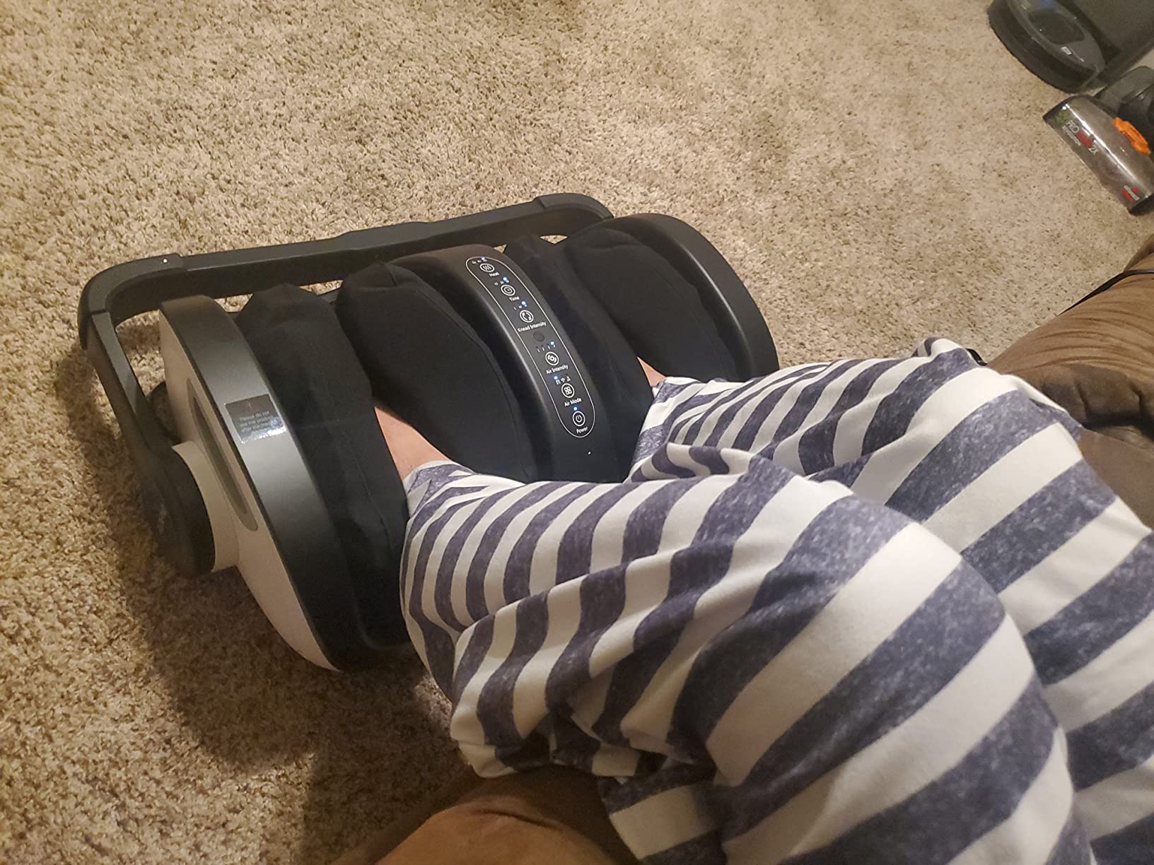 RENPHO 4-in-1 FSA Shiatsu Foot Massager with Heat, Birthday Gifts for Women | 3 Modes & 4 Levels Compression Massage for Feet At Home, 3 Timing Modes, FSA Eligible HSA, Gifts for Women & Men, Size 14 customer photo 2