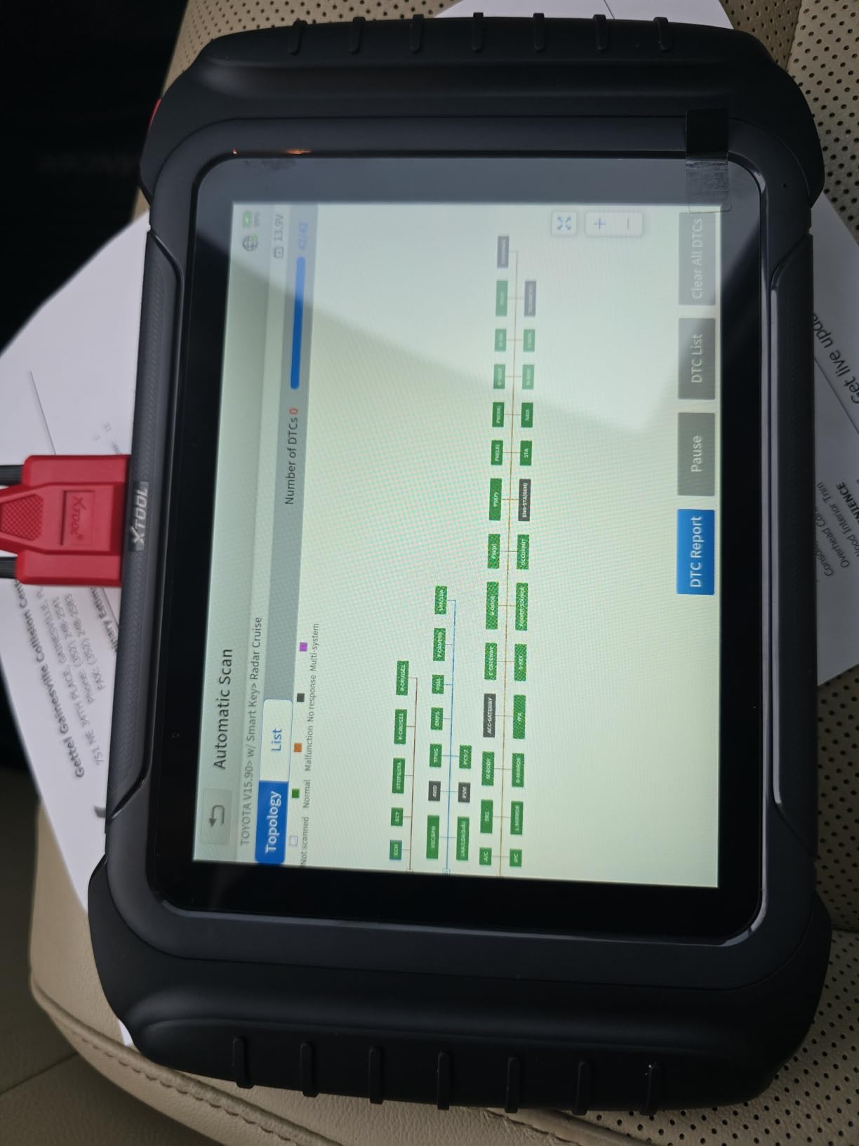 XTOOL D8S AI-Assisted Bidirectional OBD2 Scanner with Topology Mapping | 2026 Upgrade of XTOOL D8, Scan Tool 42+ Reset, Full System Automotive Scanner Diagnostic Tool, PMI for Ford, FCA/CANFD/DoIP customer photo 1