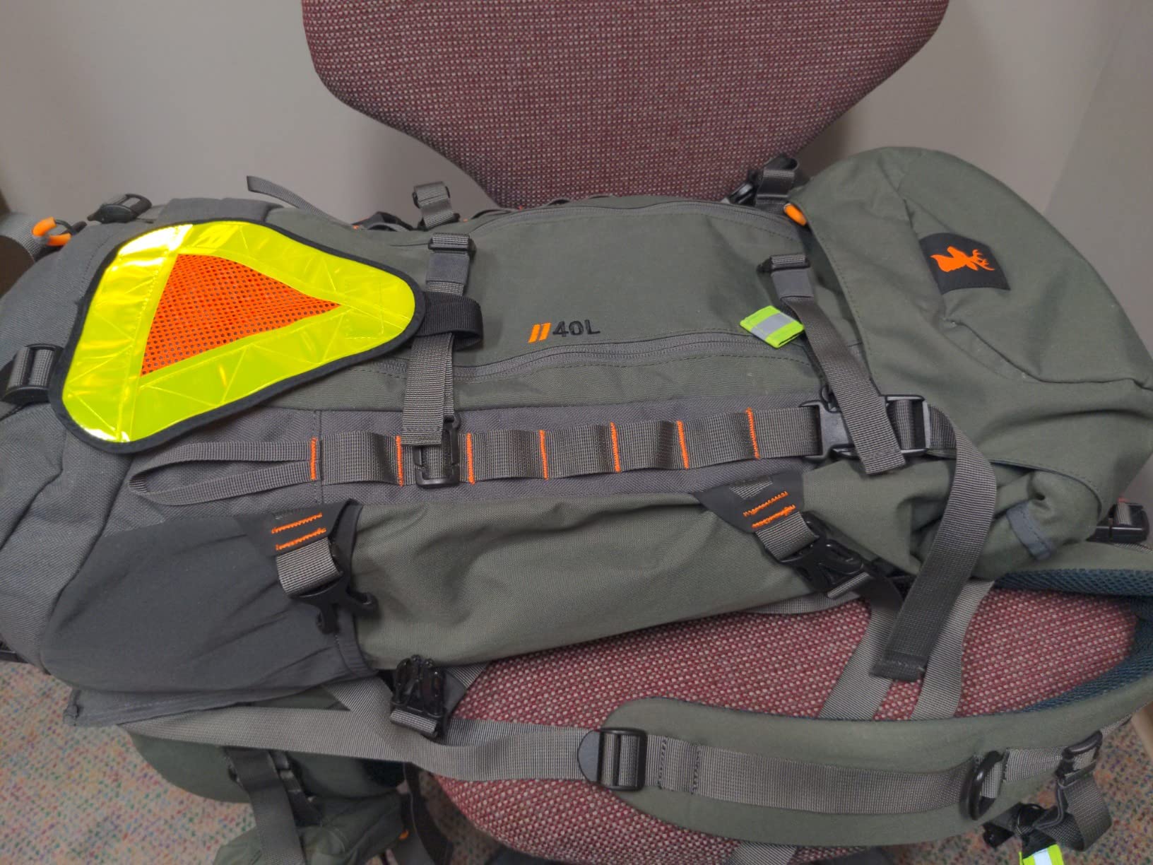 SPIKA Hunting Backpack for Men, Meat Hauler Frame Pack with Rifle Holder, 40L/80L Extendable customer photo 1