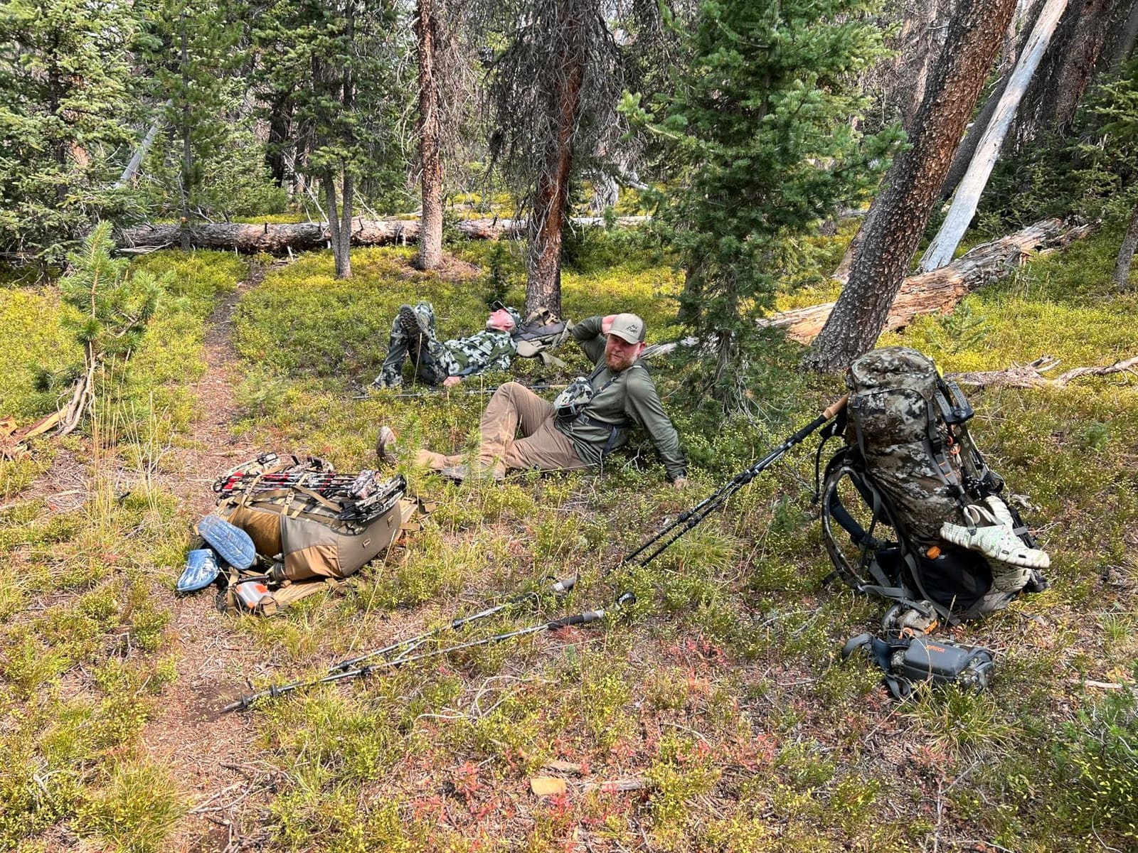 SPIKA Hunting Backpack for Men, Meat Hauler Frame Pack with Rifle Holder, 40L/80L Extendable customer photo 2