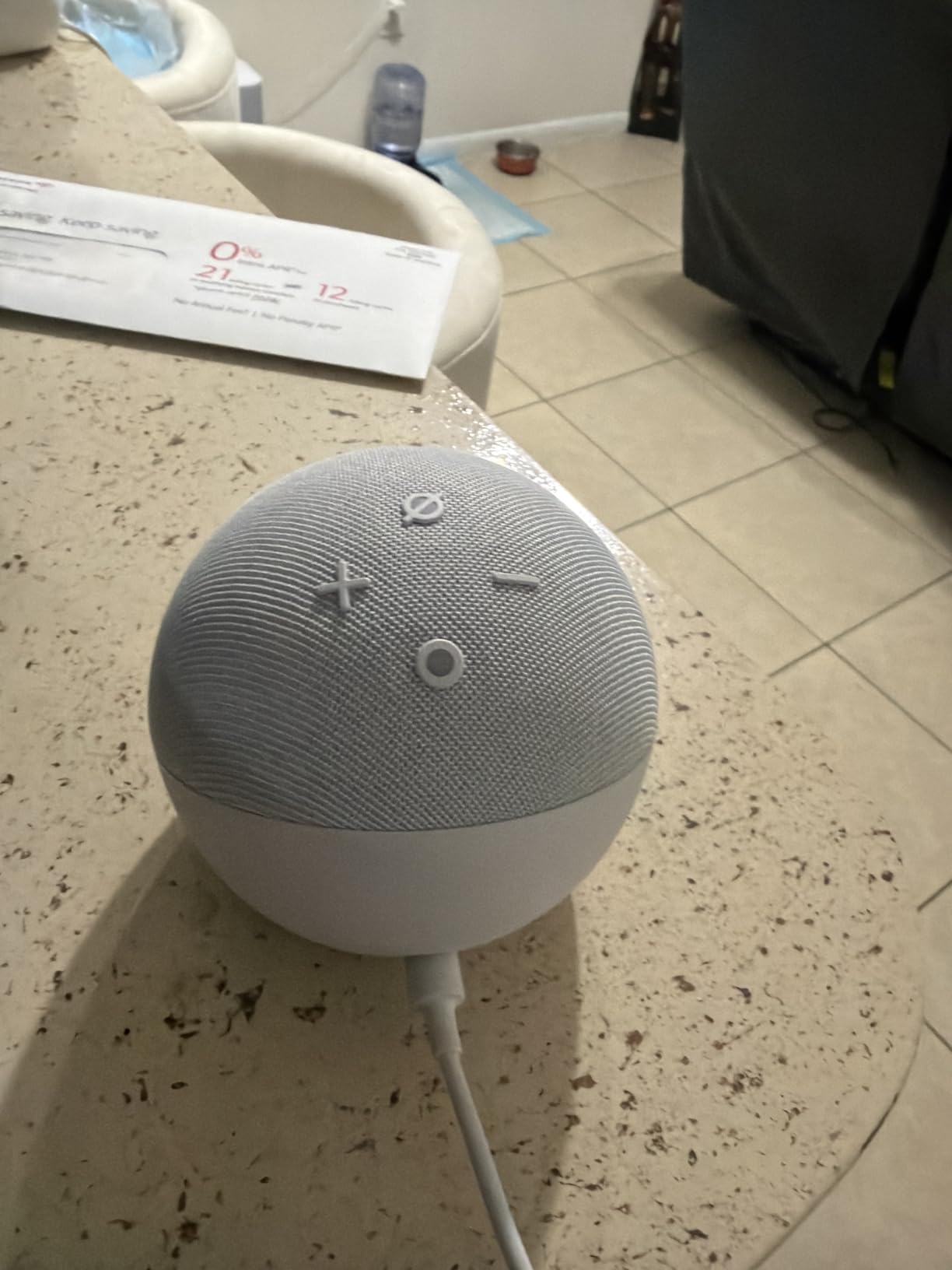 Amazon Echo Dot (newest model) - Vibrant sounding speaker, Designed for Alexa+, Great for bedrooms, dining rooms and offices, Deep Sea Blue customer photo 2