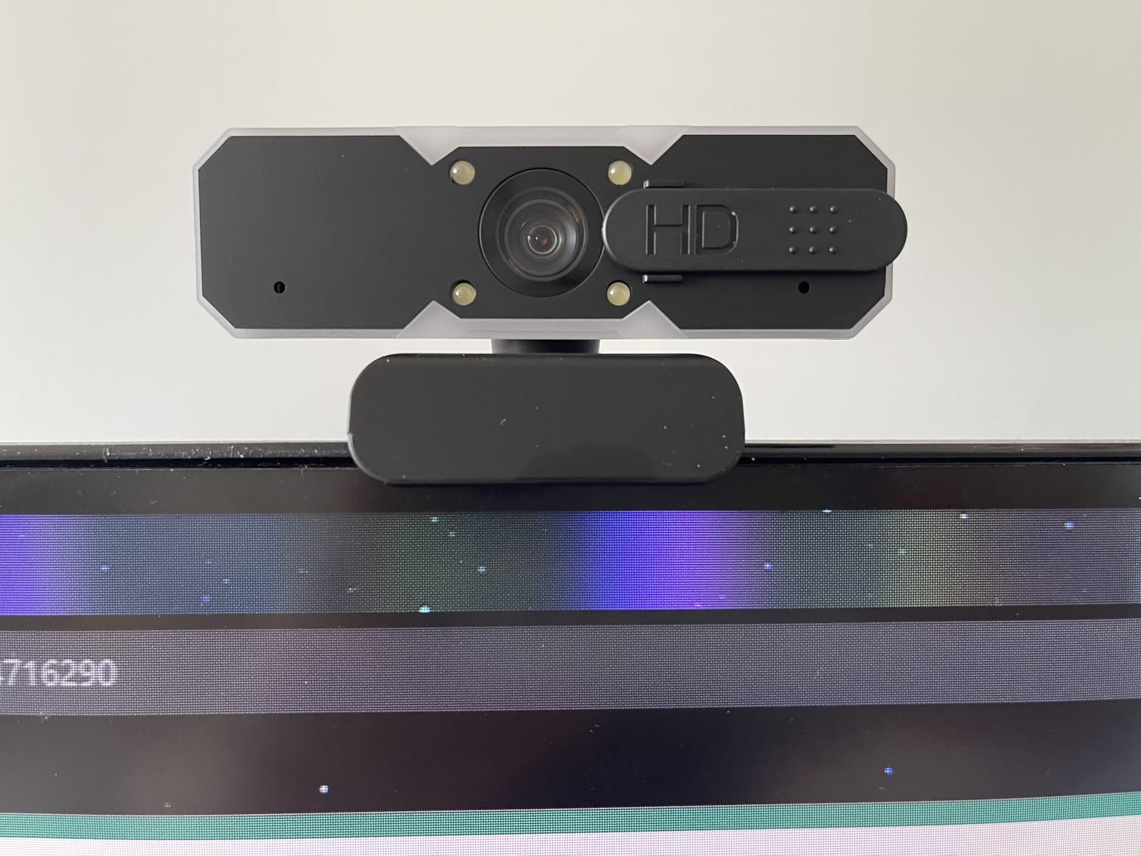 NBPOWER 1080P 60FPS Streaming Camera Webcam with Microphone and Fill RGB Light,Autofocus,Work with Laptop/Desktop Computer/Winsdows/Mac OS/PC Computer for Camera customer photo 2