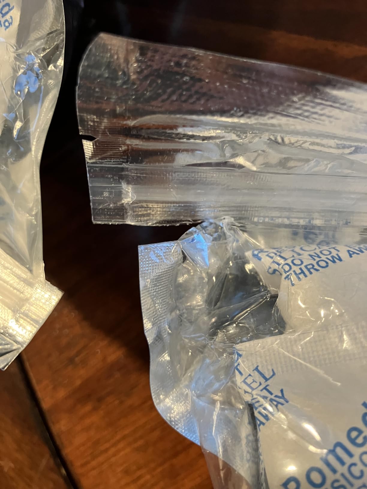 15 Pcs 20 Gram Silica Gel Packs, Transparent Desiccant, Desiccant Packets for Storage, Moisture Packs for Spices Jewelry Shoes Boxes Electronics Storage customer photo 2