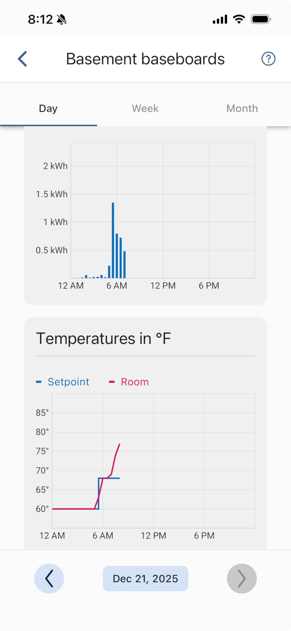 Mysa Smart Thermostat V2 for Electric Baseboard Heaters | Save Up to 26% on Heating Costs | Humidity Sensor + Premium Touchscreen | WiFi Programmable | Scheduling | HomeKit, Alexa, Google | 120V-240V customer photo 1