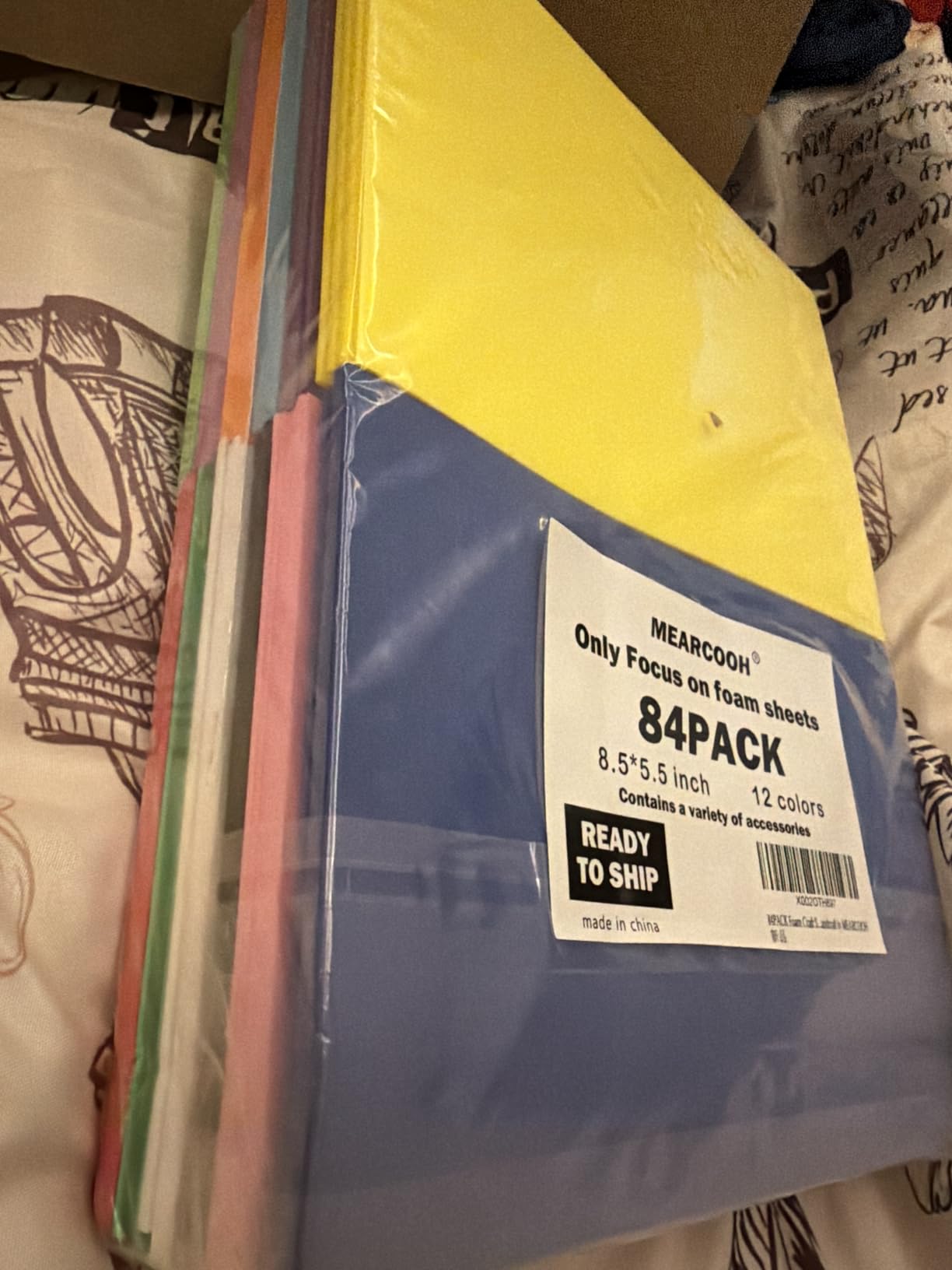 Black Foam Sheets Roll, Premium Large EVA Foam Sheet 13.9