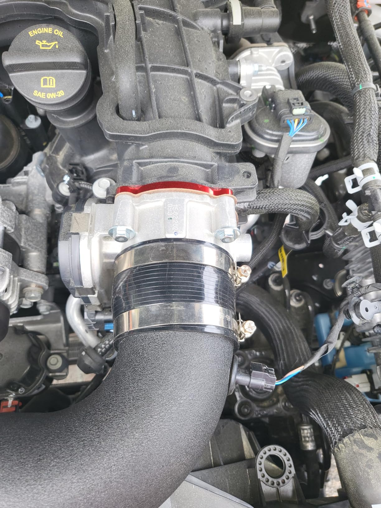 Wsays 3.6L Throttle Body Spacer Fit Wrangler JK JL Gladiator JT 2012-2025 customer photo 1