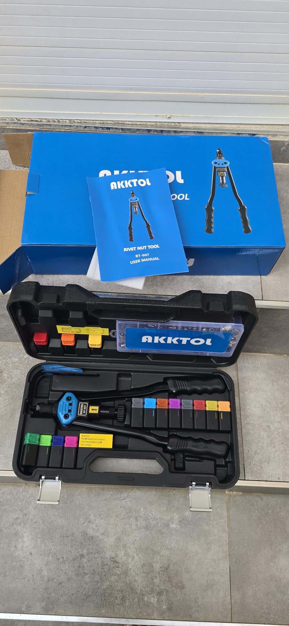 AKKTOL Rivet Nut Tool kit, 16