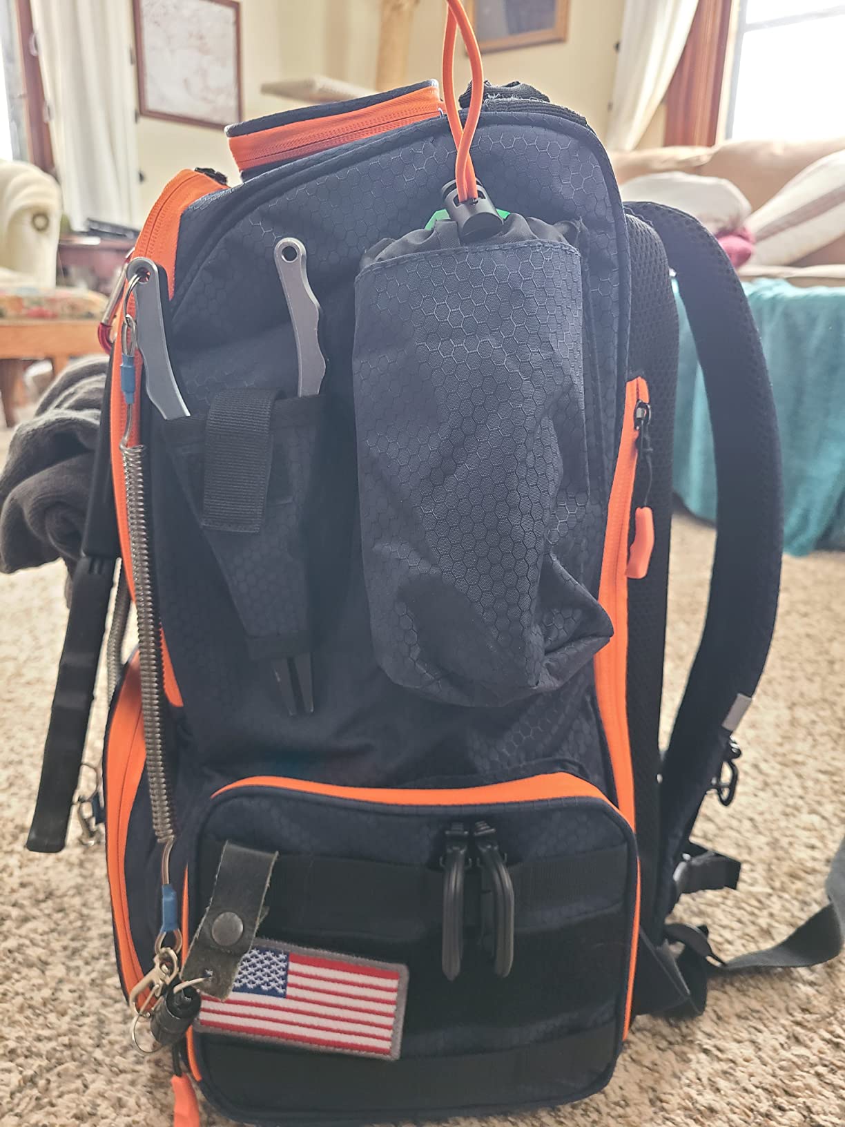 KastKing Bait Boss Fishing Backpack with Rod Holders, 4 Tackle Boxes customer photo 2