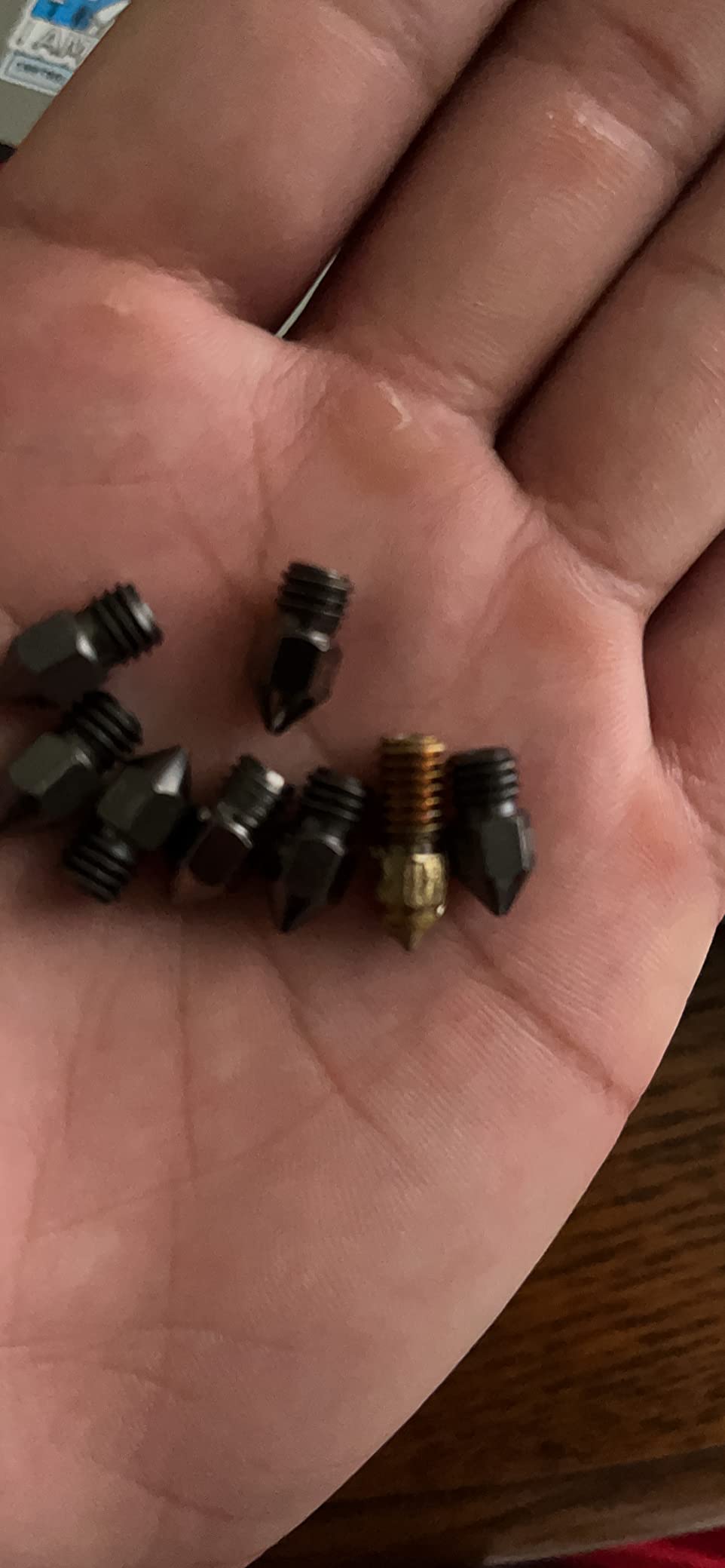 8Pcs 3D Printer Upgraded Hardened Steel MK8 Nozzles w/DIY Tool Storage Box customer photo 2