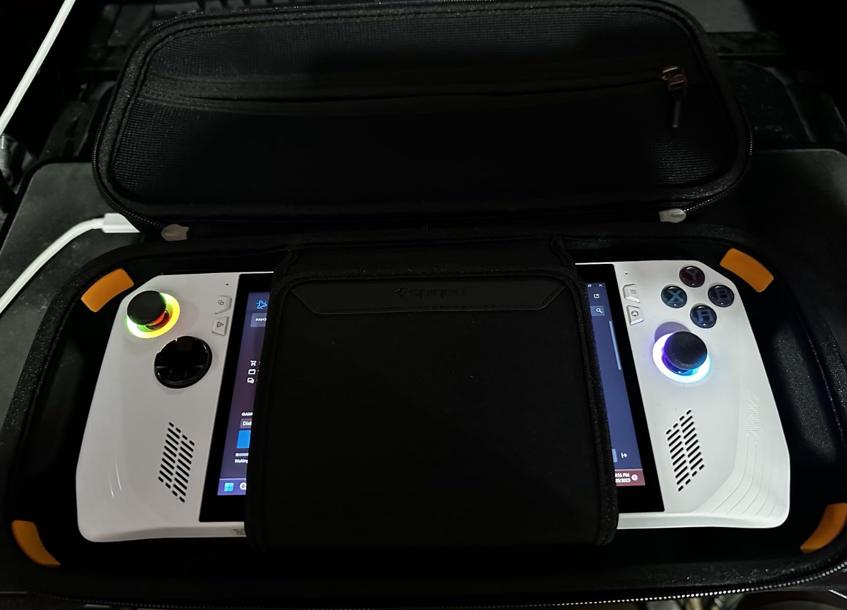 Spigen Rugged Armor Pro Hard Shell Case for Steam Deck & ROG Xbox Ally X customer photo 1
