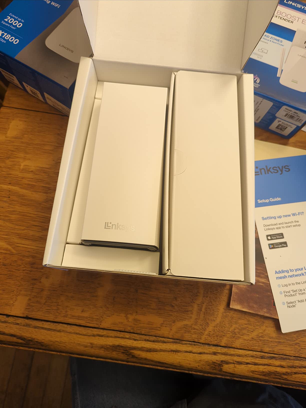 Linksys Atlas WiFi 6 Router Home WiFi Mesh System, Dual-Band, 4,000 Sq. ft Coverage, 50+ Devices, Speeds up to (AX3000) 3.0Gbps - MX2000 2-Pack customer photo 2
