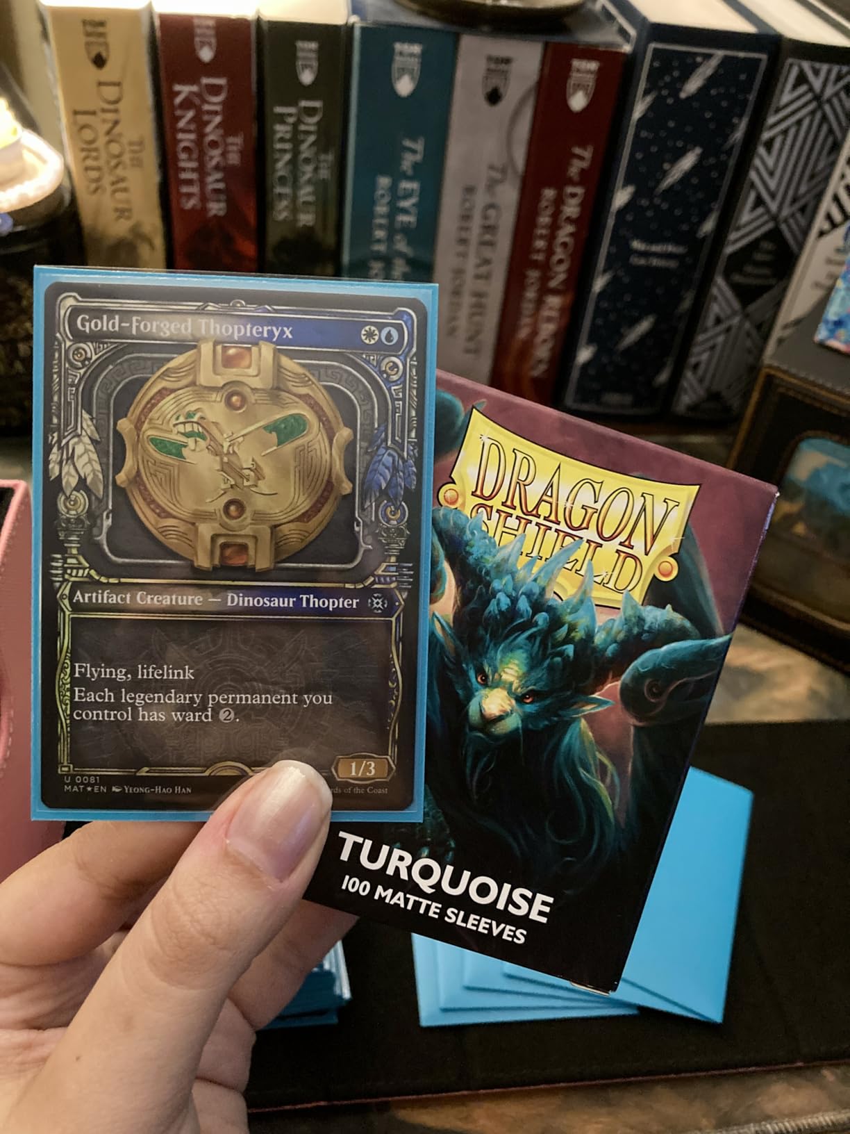Dragon Shield | Standard Size Card Matte Sleeves | 100 CT - Smooth & Tough Premium TCG Sleeves | Compatible with Pokemon, Flesh & Blood, One Piece & Magic the Gathering | Blood Red customer photo 1