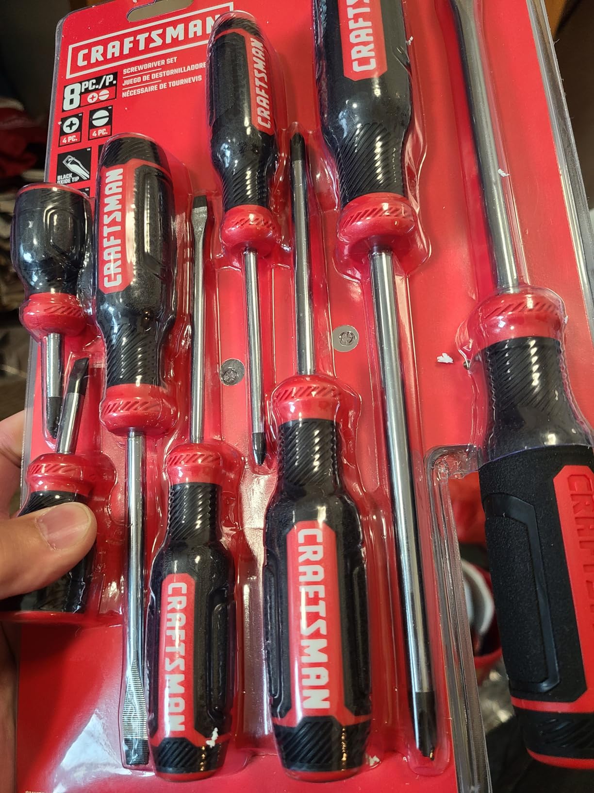 CRAFTSMAN Screwdriver Set, Bi-Material, 8 Piece Set (CMHT65075N) customer photo 1
