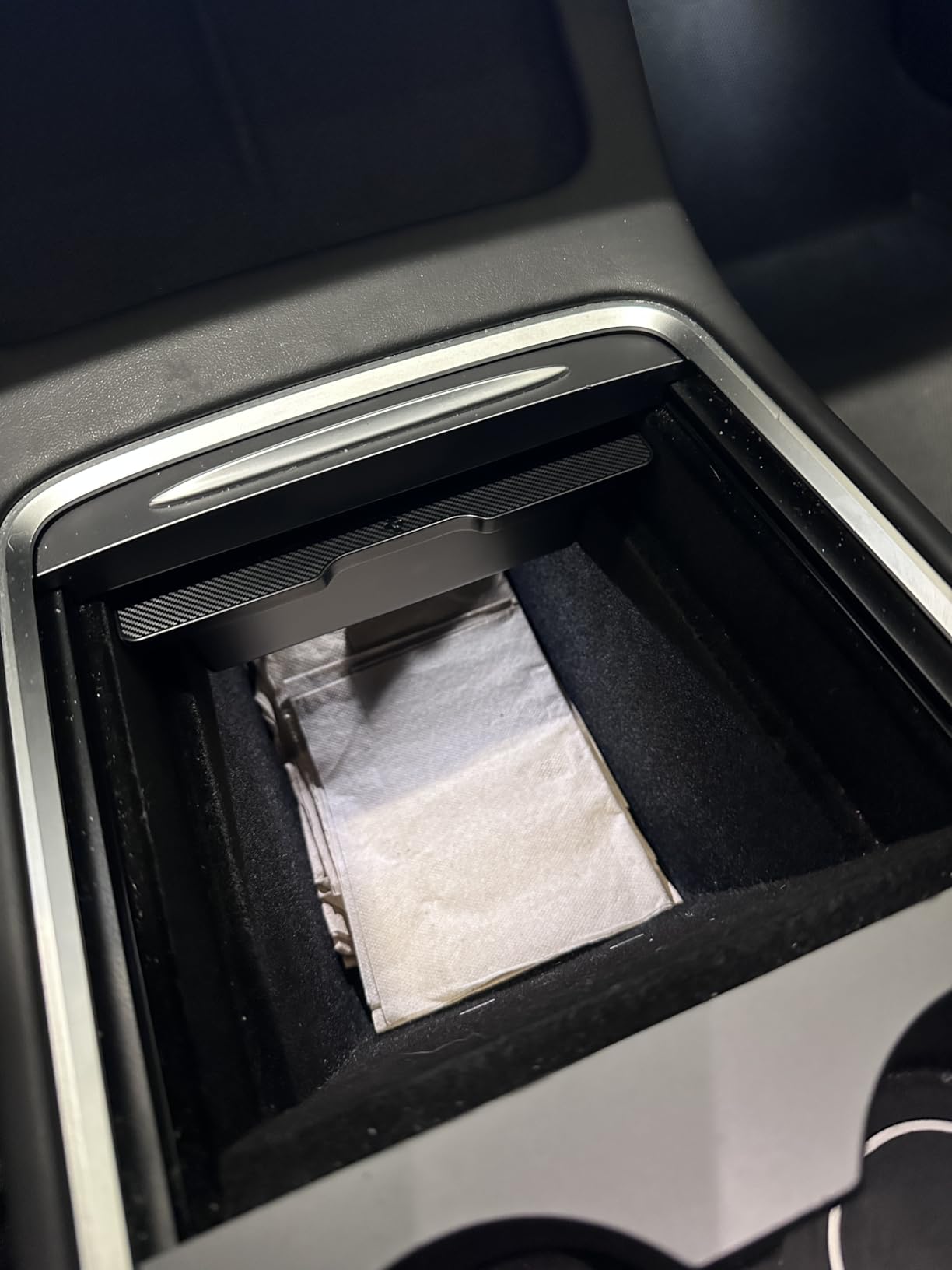 Spigen Center Console Organizer for Legacy Tesla Model Y & 3 customer photo 2
