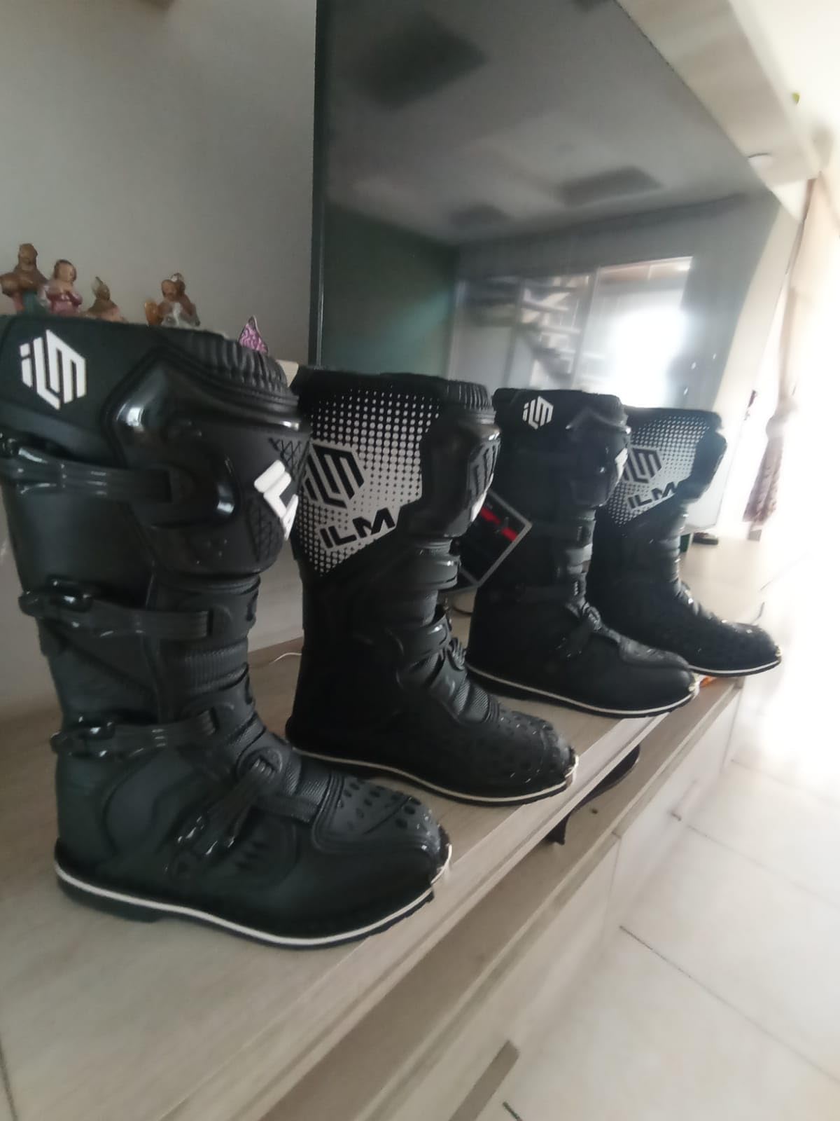 ILM Motorcycle Boots Waterproof ATV Motocross Dirt Bike for Men Model MX3 customer photo 2