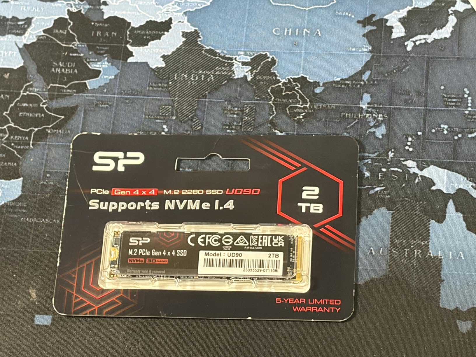 Silicon Power 2TB UD90 NVMe 4.0 Gen4 PCIe M.2 SSD R/W up to 5,000/4,800 MB/s (SP02KGBP44UD9005) customer photo 2