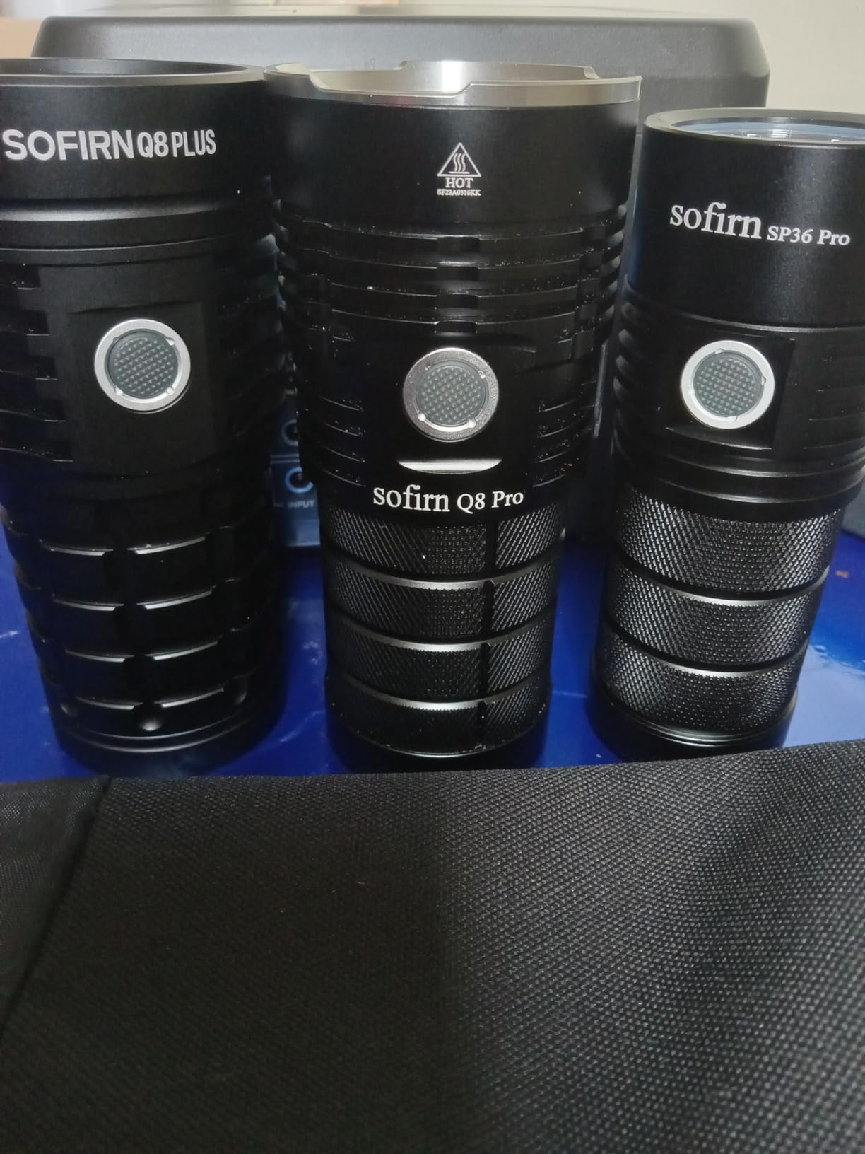sofirn Q8 Plus Flashlight 16000 Lumens Rechargeable, Powerful Searchlight | High output LED with USB-C charging. Handheld searchlight for camping, search and rescue, work. customer photo 1