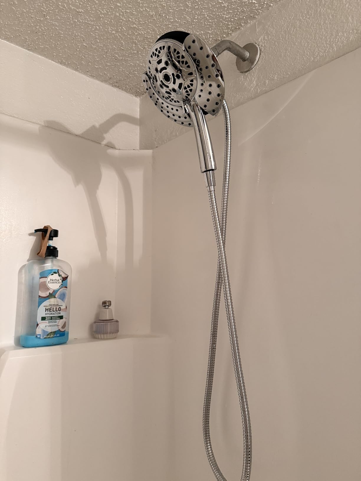 INAVAMZ 2 in 1 Shower Head with Handheld Combo High Pressure Silver 1.8 GPM | 7.2