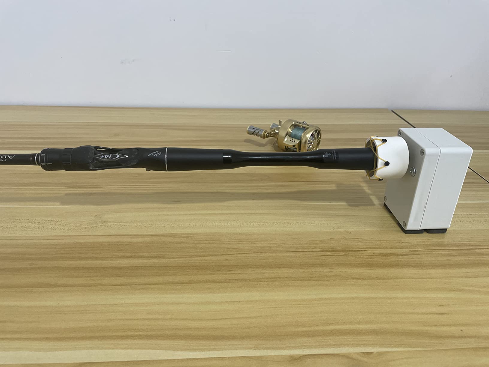 OJYDOIIIY Fishing Rod Repair Kit,Rod Building Kit and Supplies,Wrapping and Winding Machine for Epoxy Drying customer photo 1