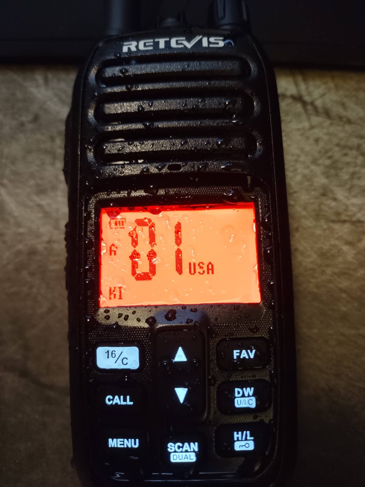 Retevis RM21 5W VHF Radio Marine IP67 Floating, Noise Cut for Yacht(1 Pack) customer photo 2