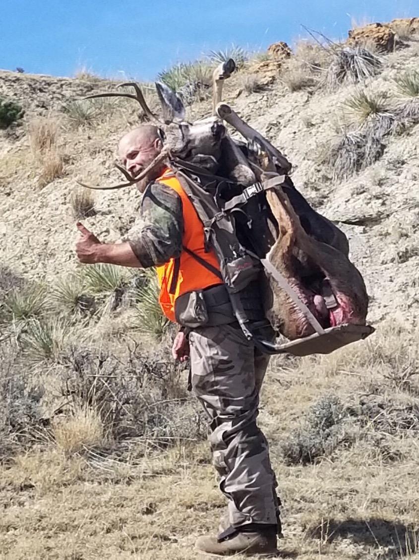 ALPS OutdoorZ Commander + Pack Bag – 5,250 in³ Hunting Backpack with Freighter Frame, Rifle Holder, Spotting Scope Pocket, Ripstop Fabric, Adjustable Coyote Brown Pack customer photo 2
