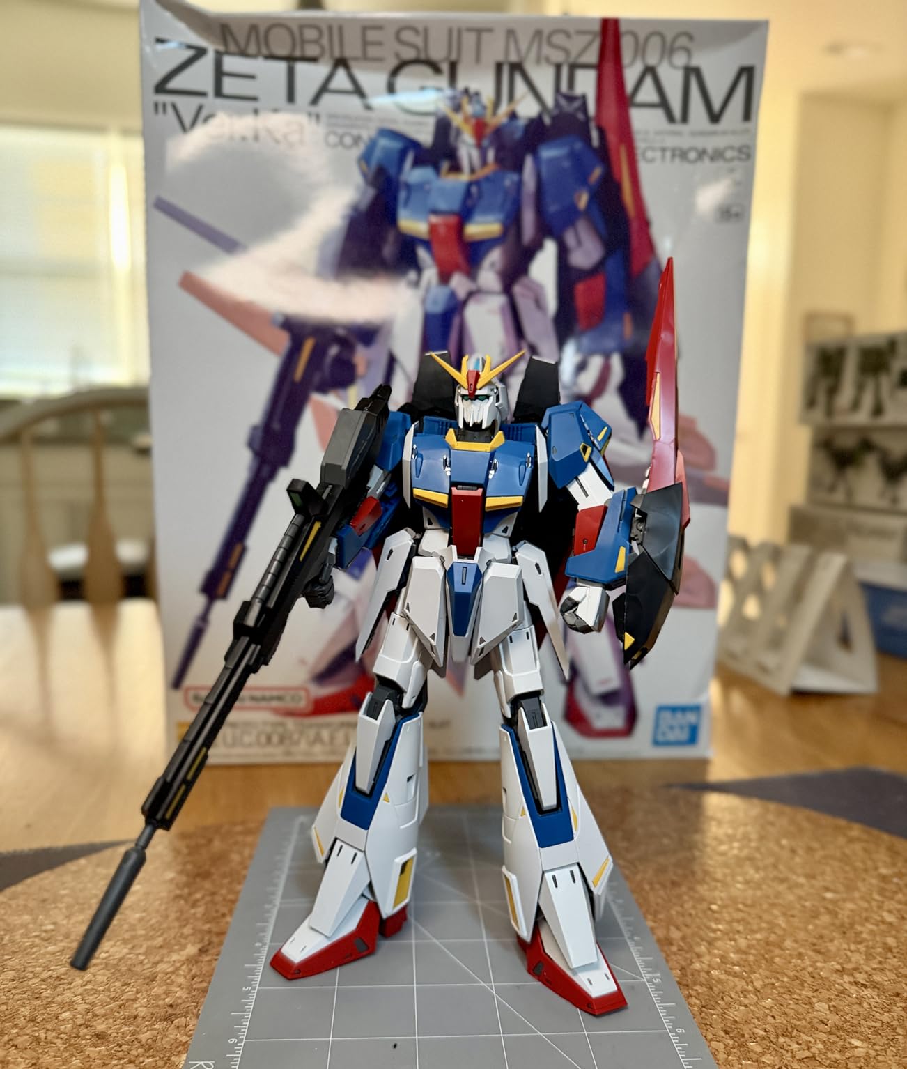 Bandai Hobby - Mobile Suit Zeta Gundam - Zeta Gundam (Ver. Ka), Bandai Spirits MG 1/100 Model Kit customer photo 1