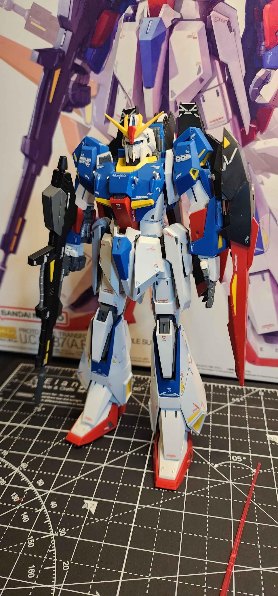 Bandai Hobby - Mobile Suit Zeta Gundam - Zeta Gundam (Ver. Ka), Bandai Spirits MG 1/100 Model Kit customer photo 2