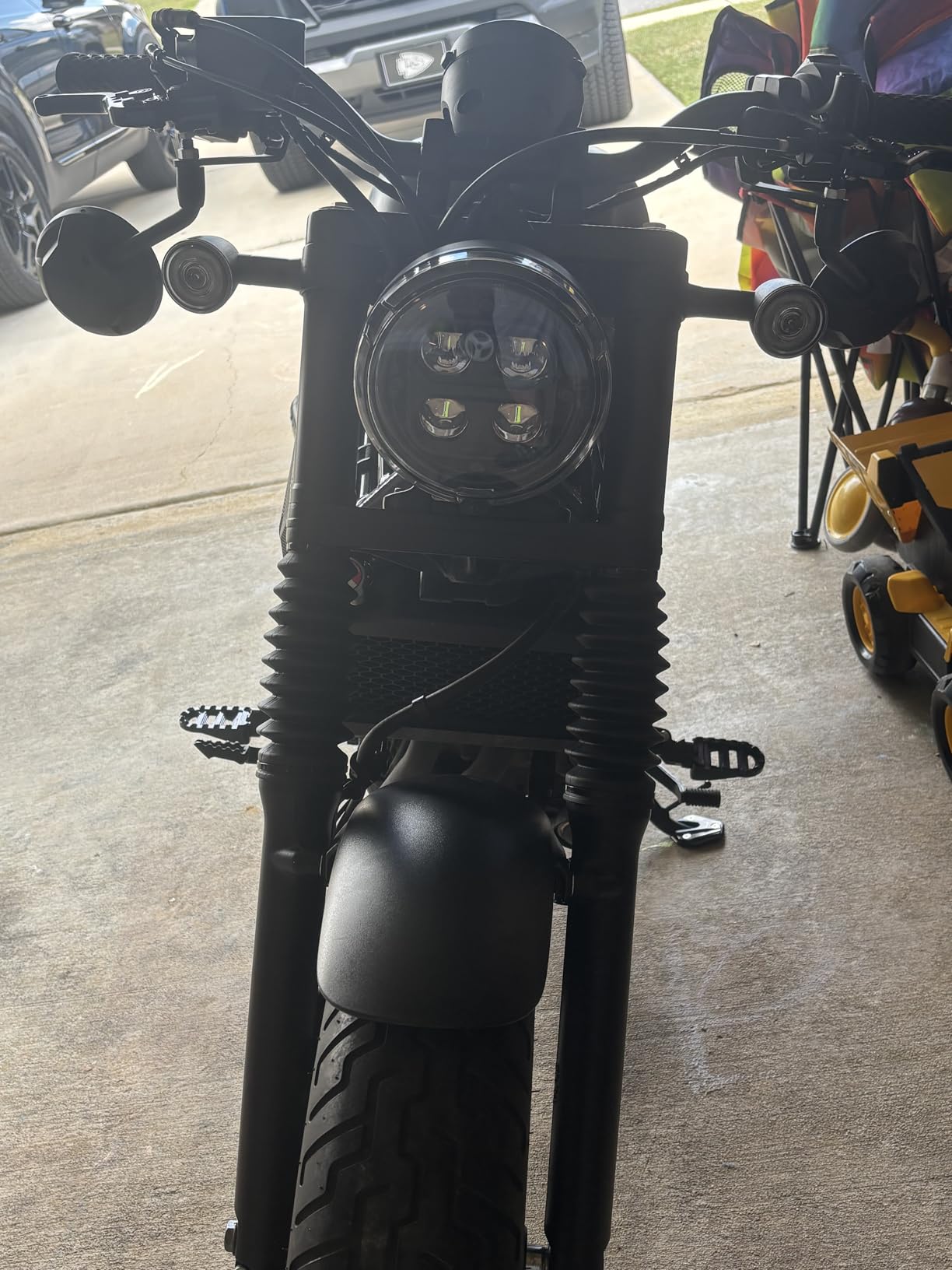 Front Fork Gaiters for Rebel 500 Rebel 300 CMX500 CMX300 2020-2026 | Motorcycle Rubber Aluminum Dust Cover Boots Shock Absorber (Upper+Lower) customer photo 1
