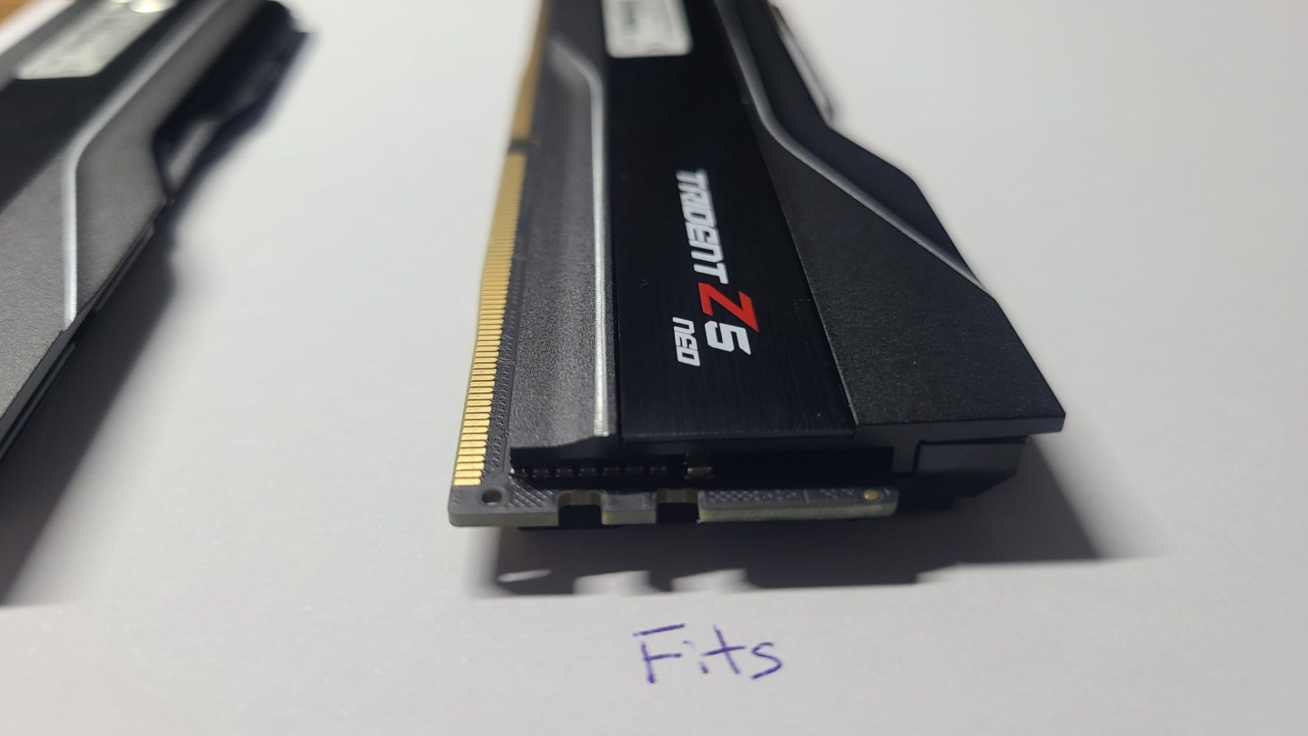 G.SKILL Trident Z5 Neo Series DDR5 RAM (AMD EXPO) 64GB (2x32GB) Up to 6000MT/s* CL30-40-40-96 1.40V Desktop Computer Memory U-DIMM - Matte Black (F5-6000J3040G32GX2-TZ5N) customer photo 1