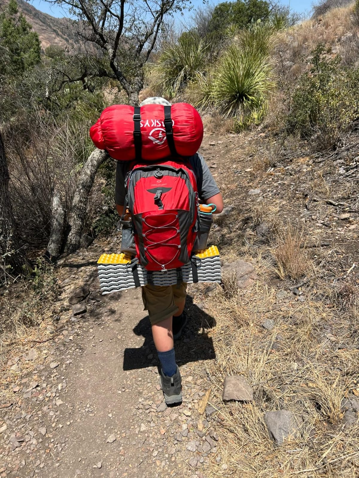 Maelstrom 50L Hiking Backpack, Lightweight Camping Daypack with Rain Cover customer photo 2