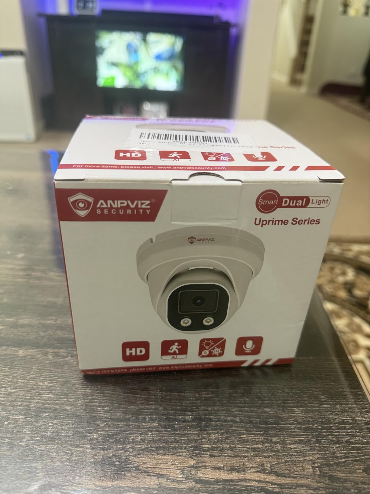 Anpviz 8CH 4K PoE Security Camera System, 6pcs 8MP Wired PoE IP Cameras | Human Vehicle Detection, Smart Dual Light Color Night Vision, 4K/8MP 8CH NVR with 2TB HDD for Business Home (U Series) customer photo 1